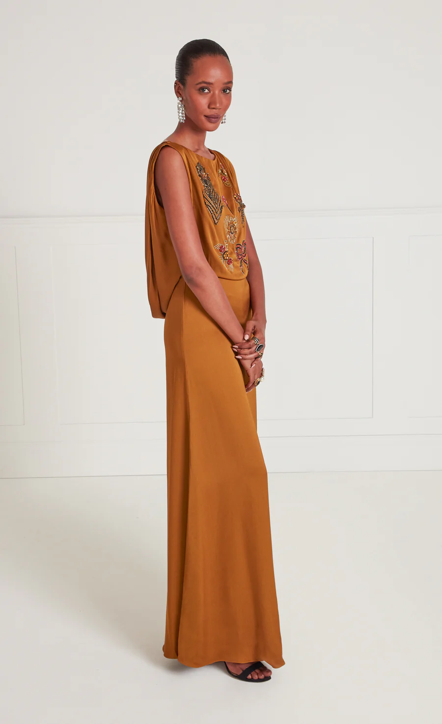 Adalina Gown - Honey - Image 4