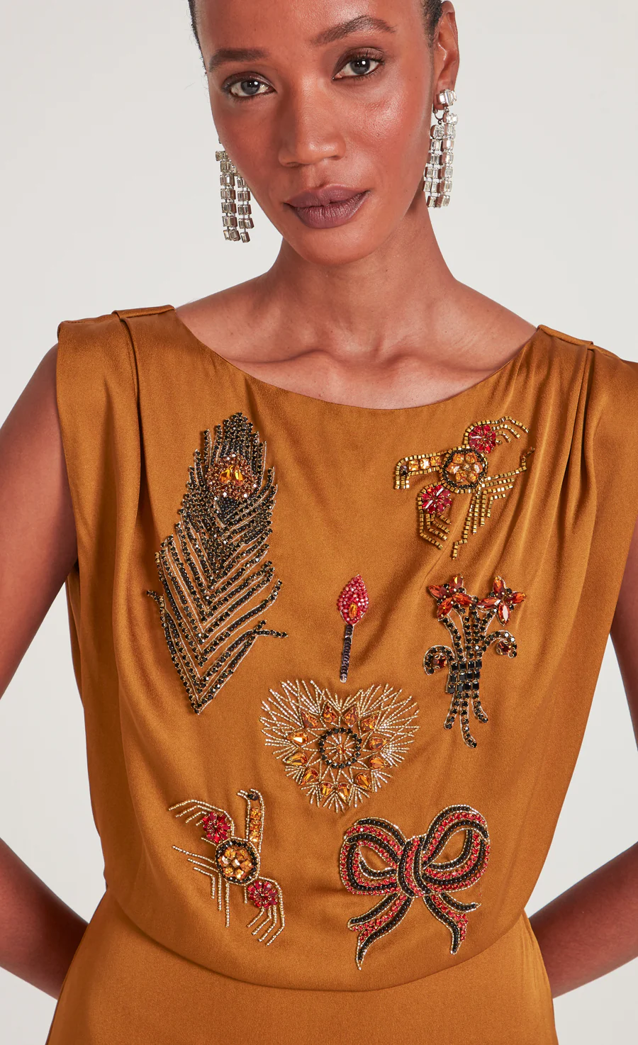 Adalina Gown - Honey - Image 5