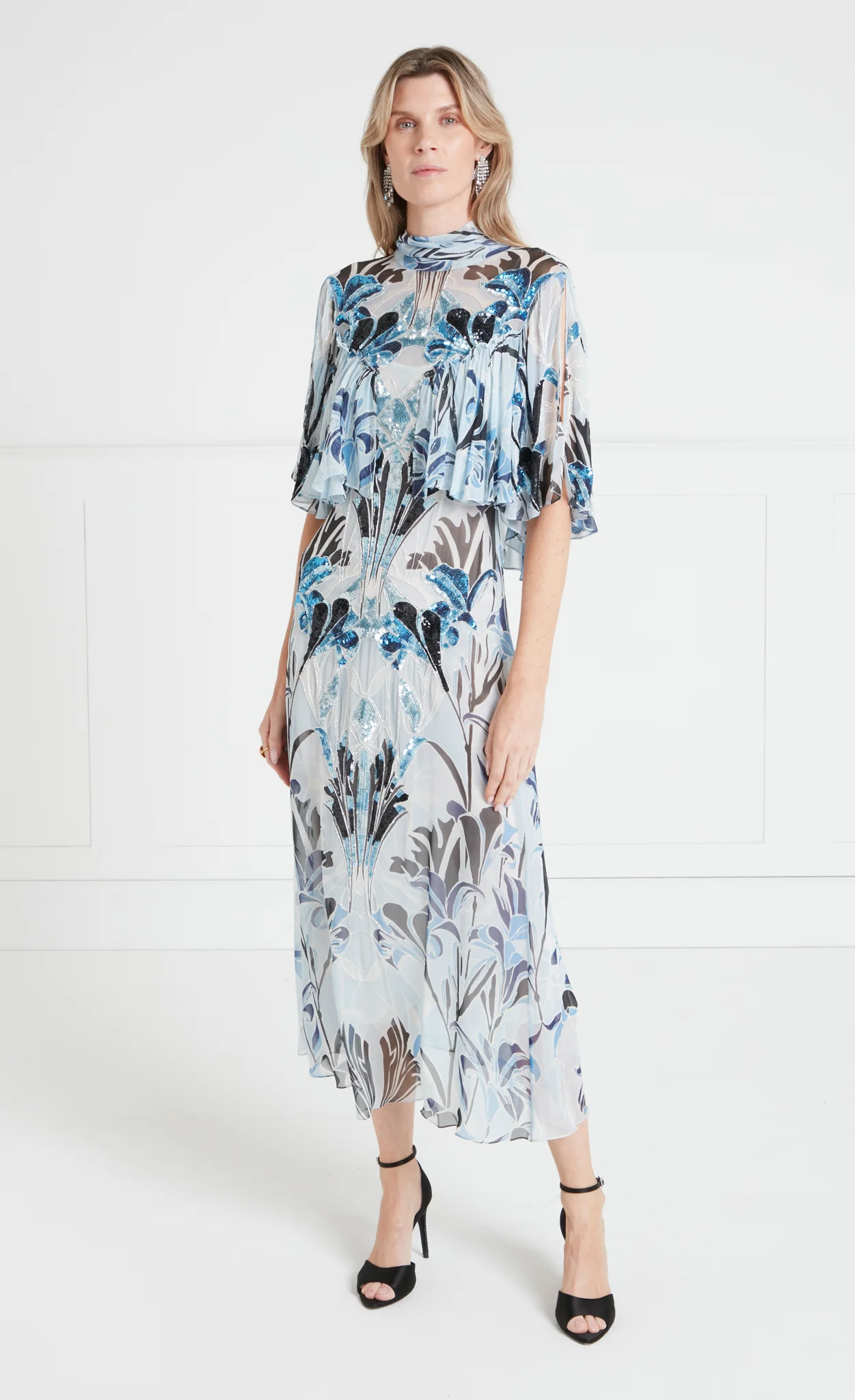 Alani Dress - Blue - Image 2