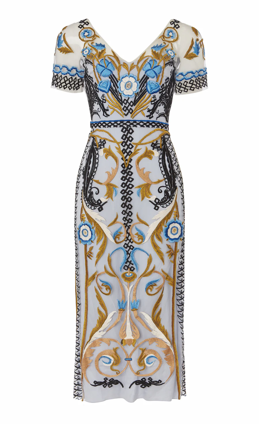 Alessia Midi Dress - Halogen Blue