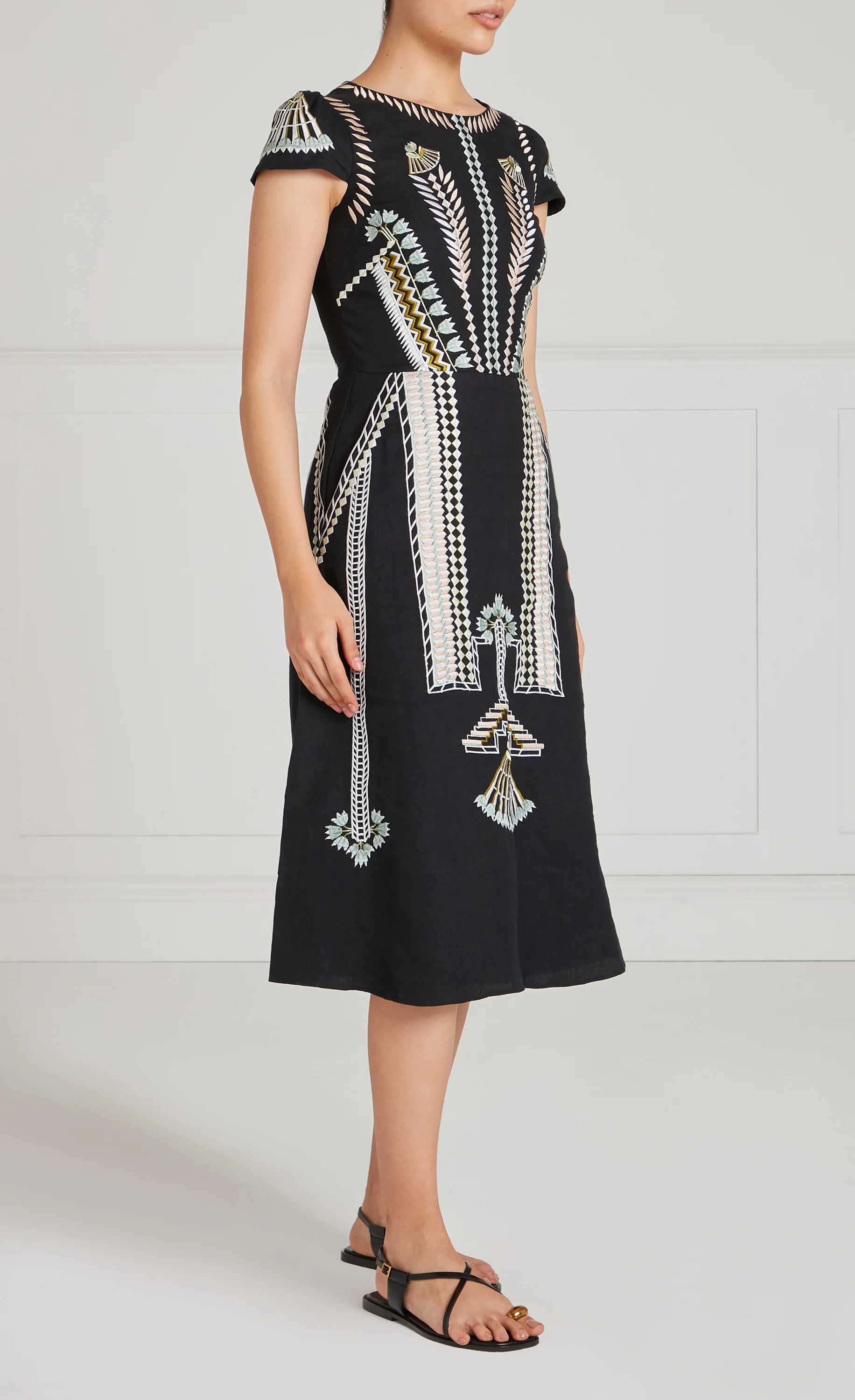 Avalon Dress - Black - Image 3