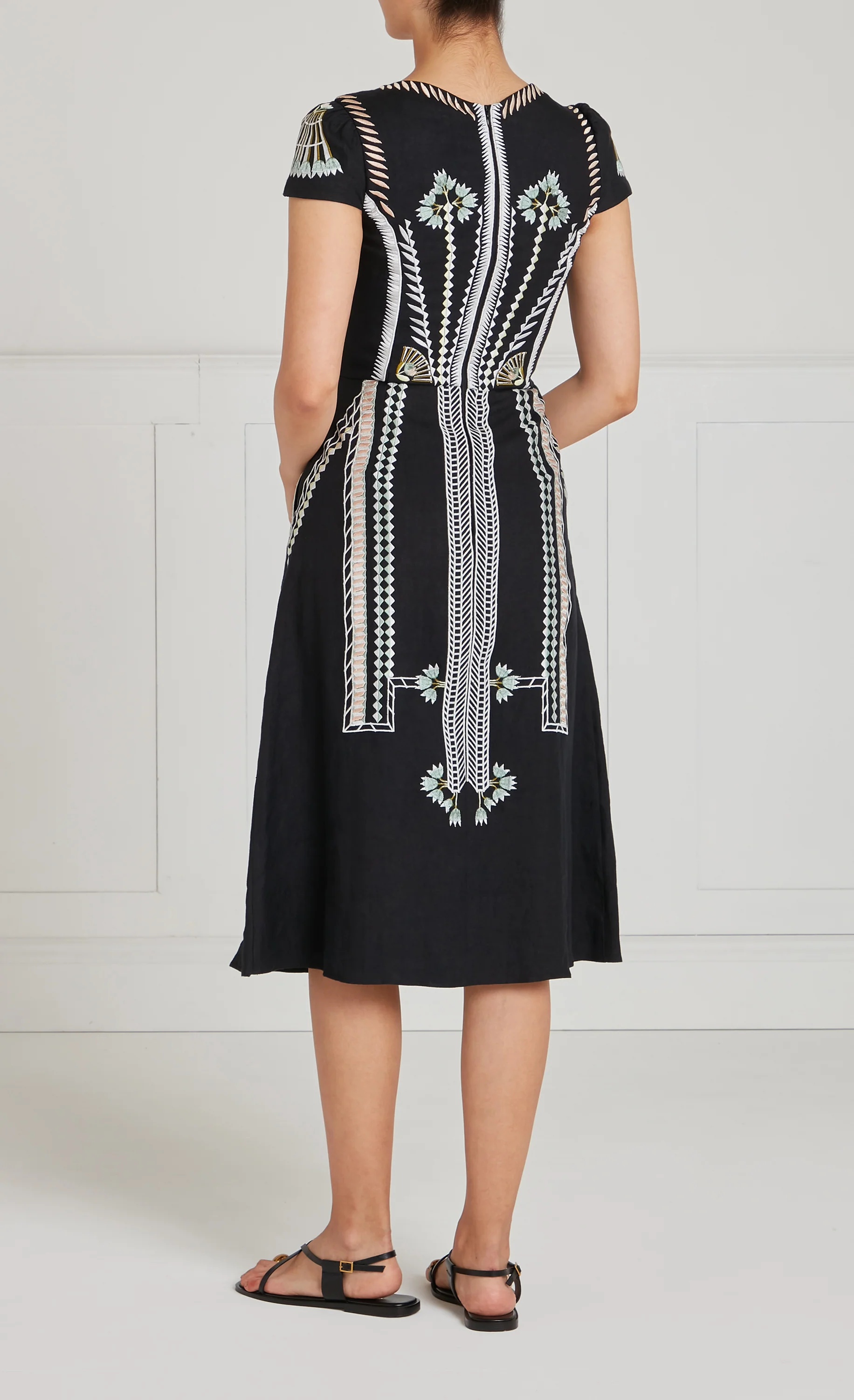 Avalon Dress - Black - Image 5