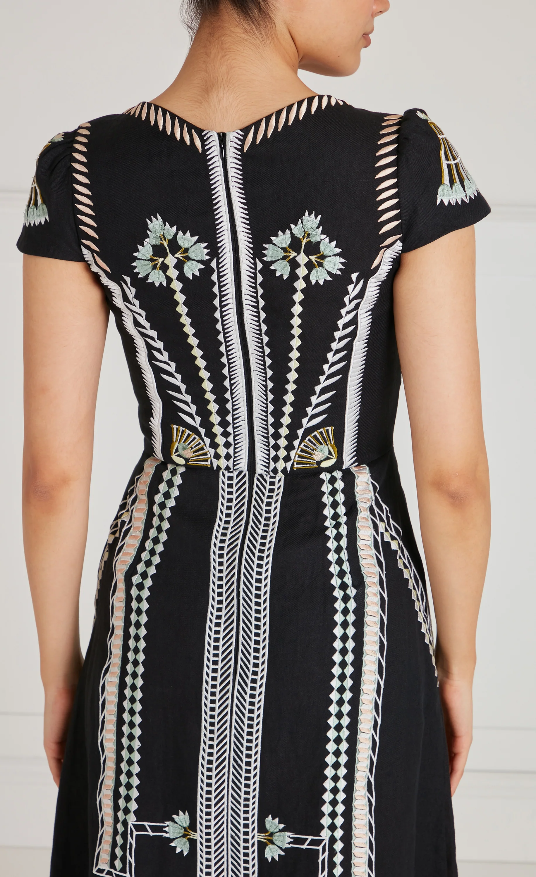 Avalon Dress - Black - Image 8