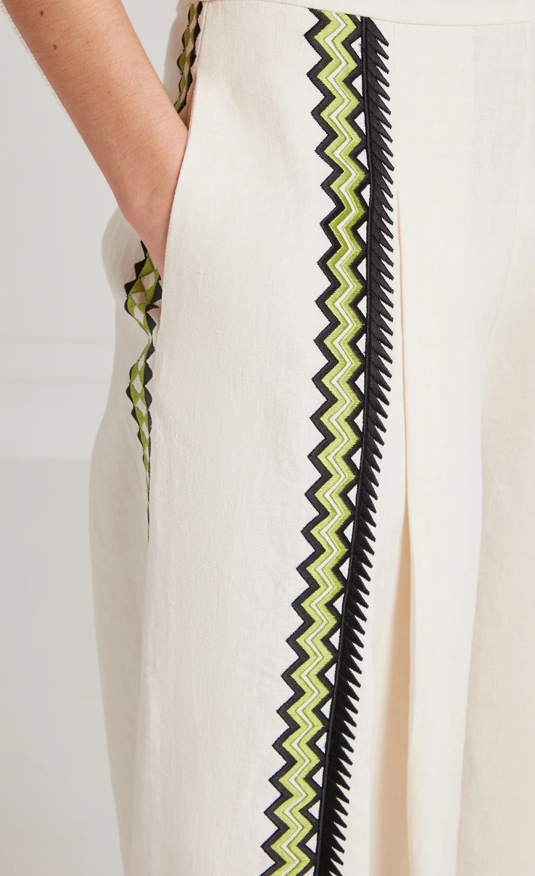 Avalon Trousers - Ivory - Image 5