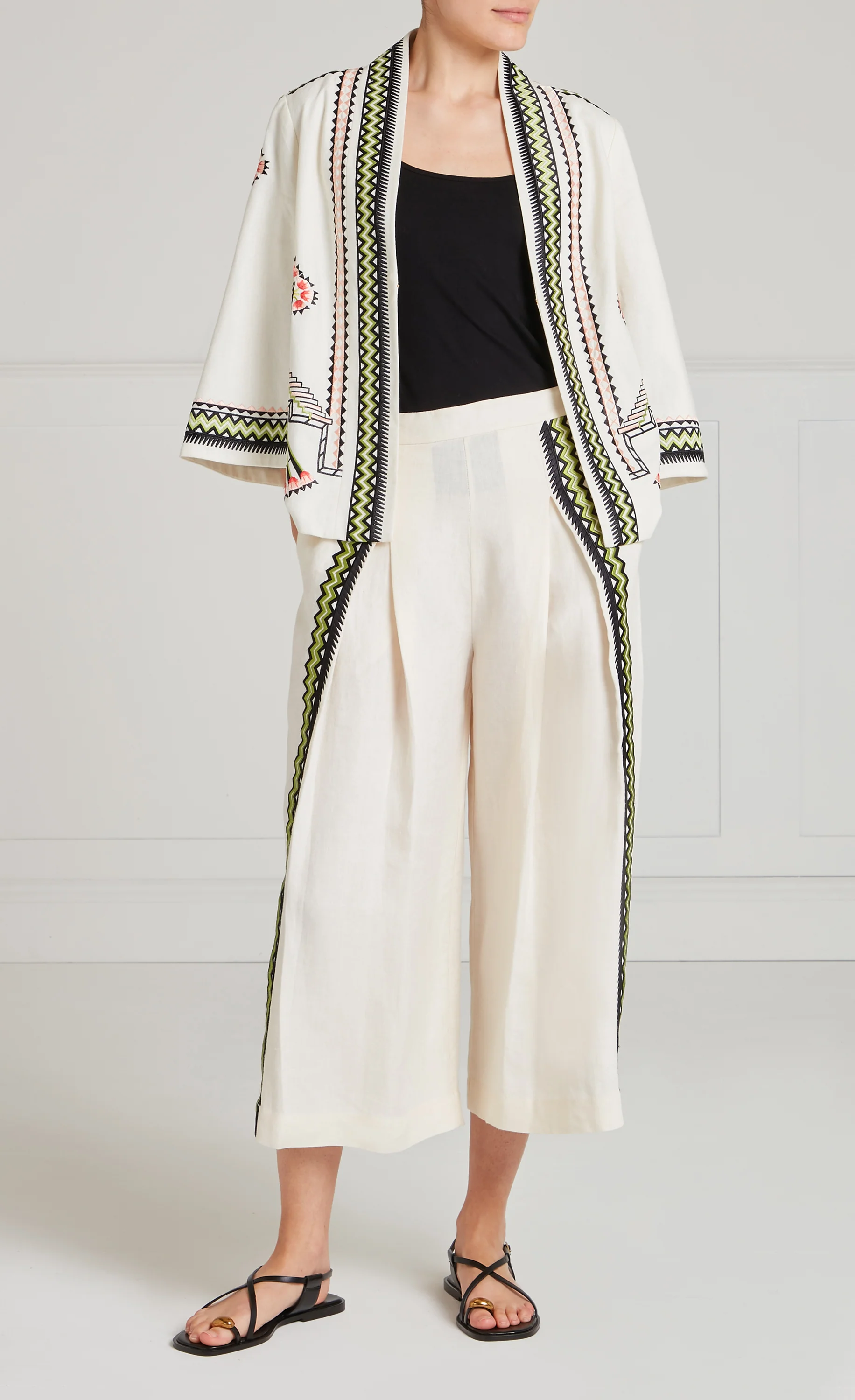 Avalon Trousers - Ivory - Image 6