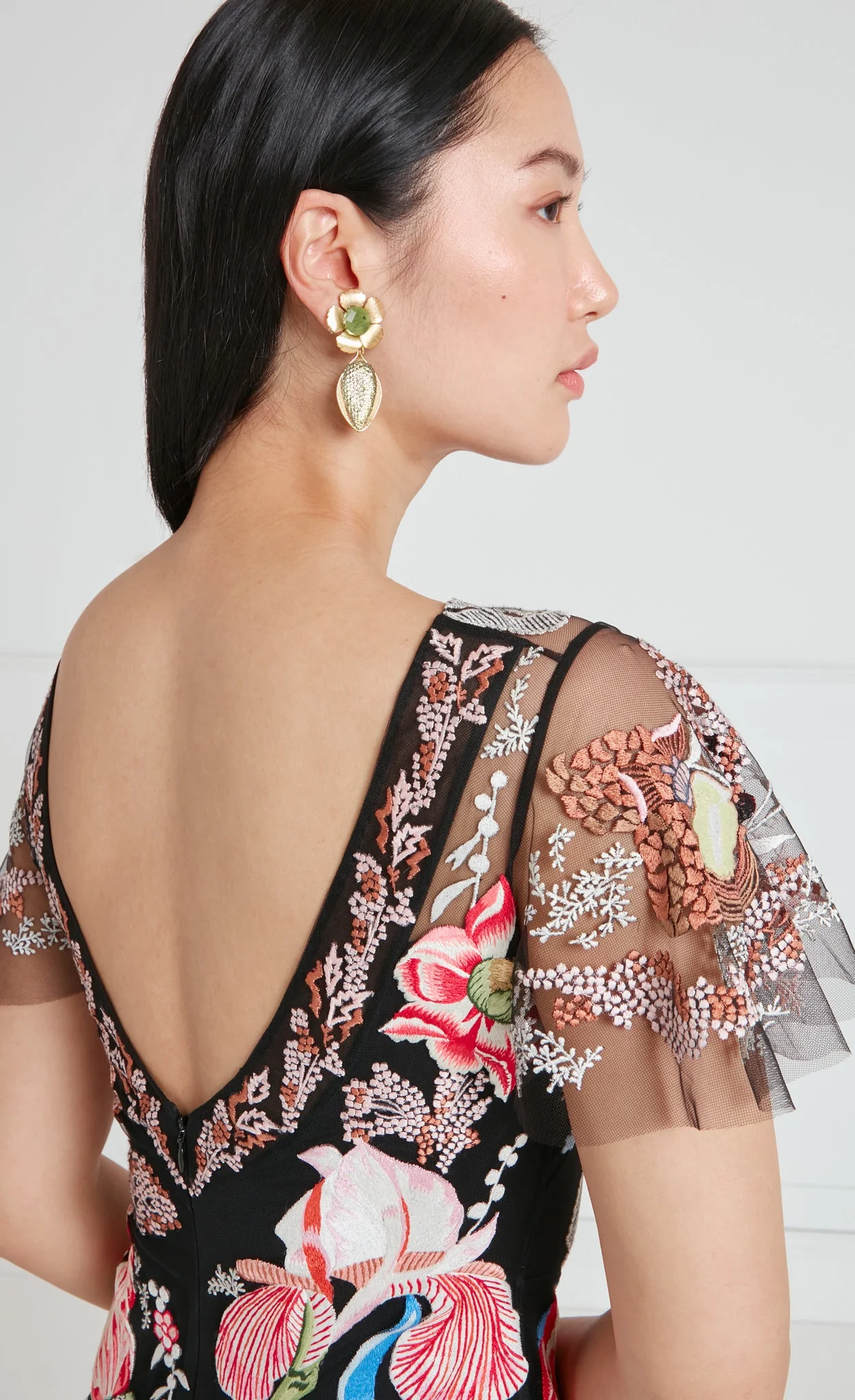 Bilbao Gown - Black - Image 5