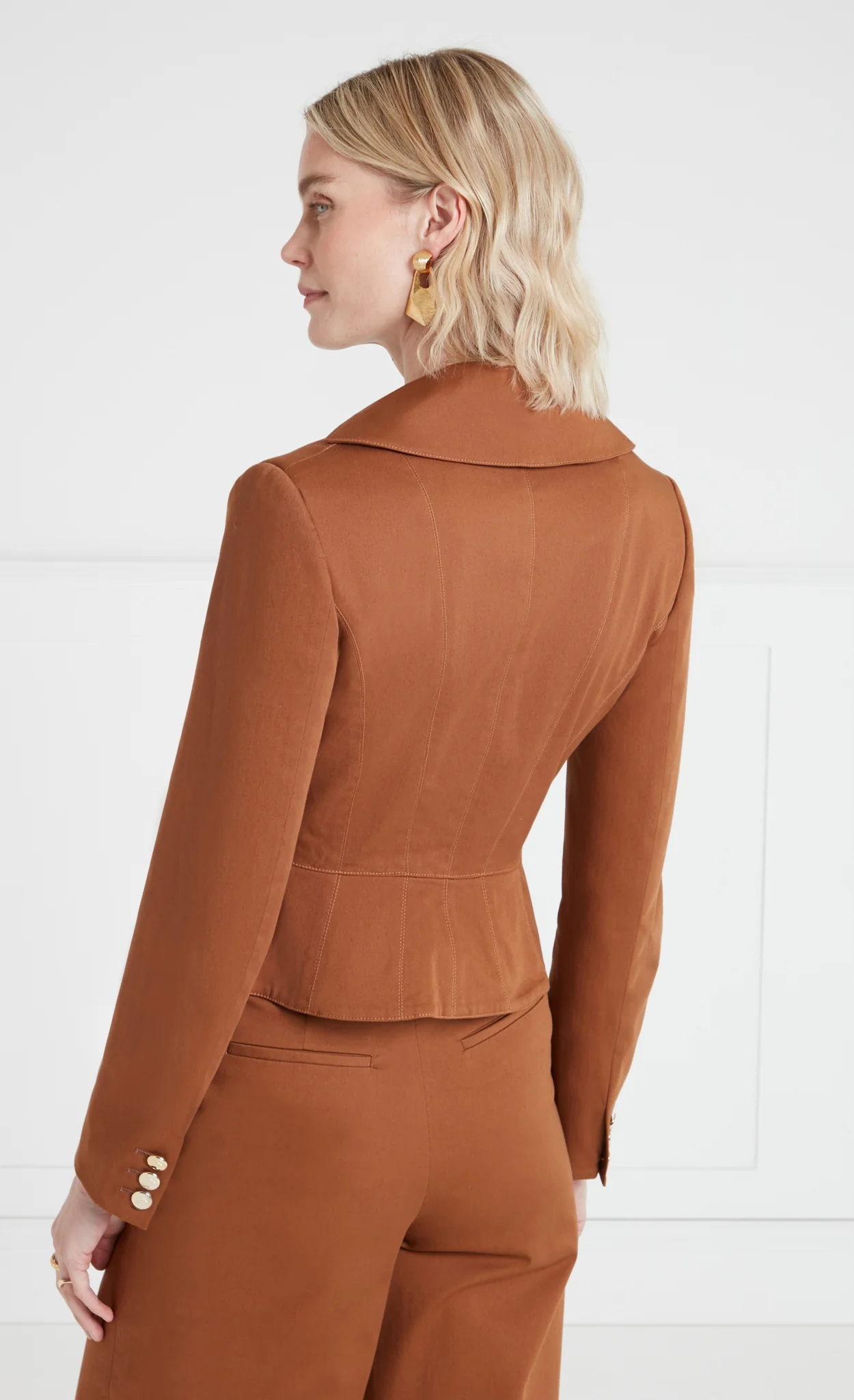 Castell Jacket - Brown - Image 3