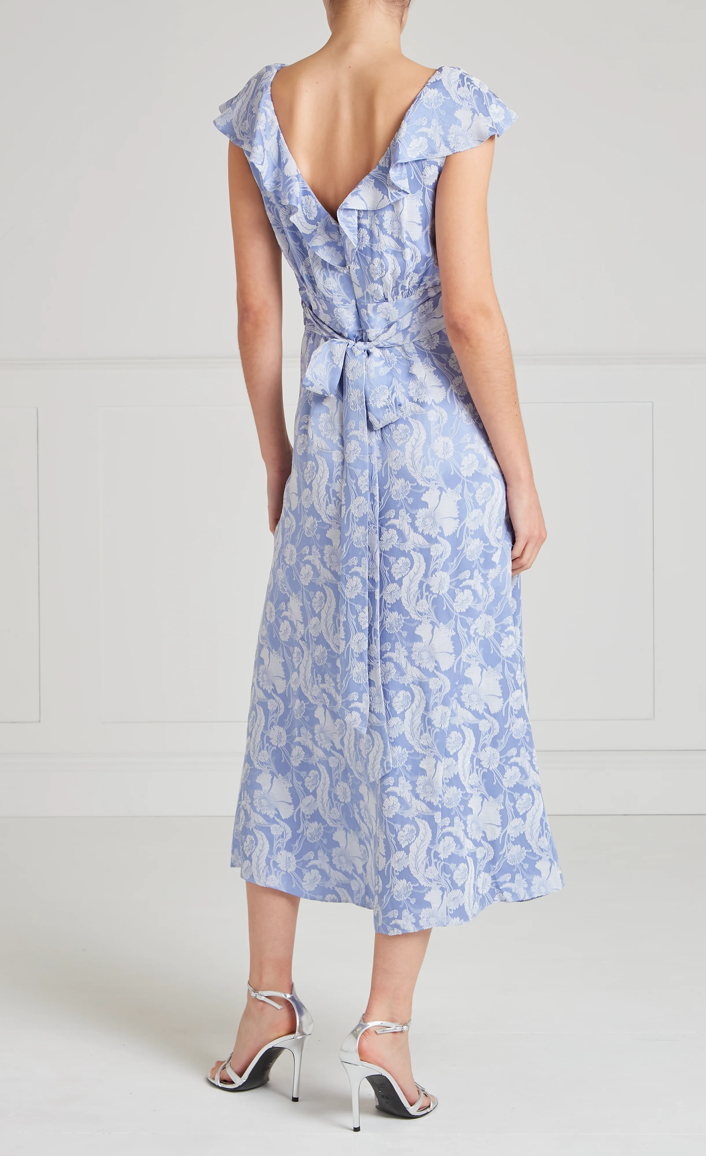 Celine Dress - Lavender Blue - Image 4