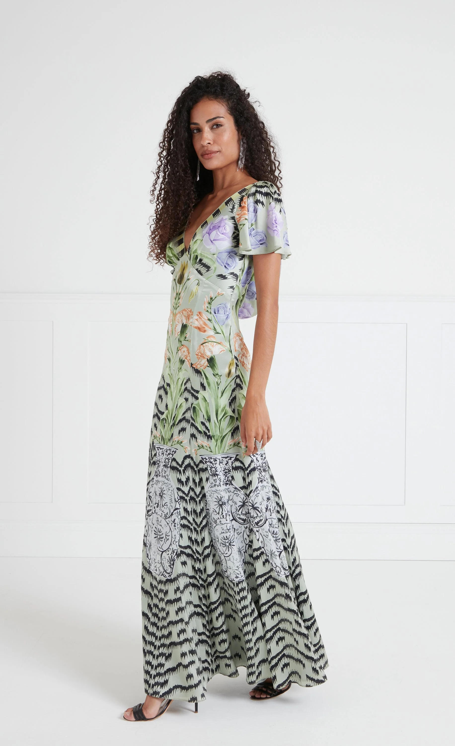 Cleo Gown - Silt Green - Image 3