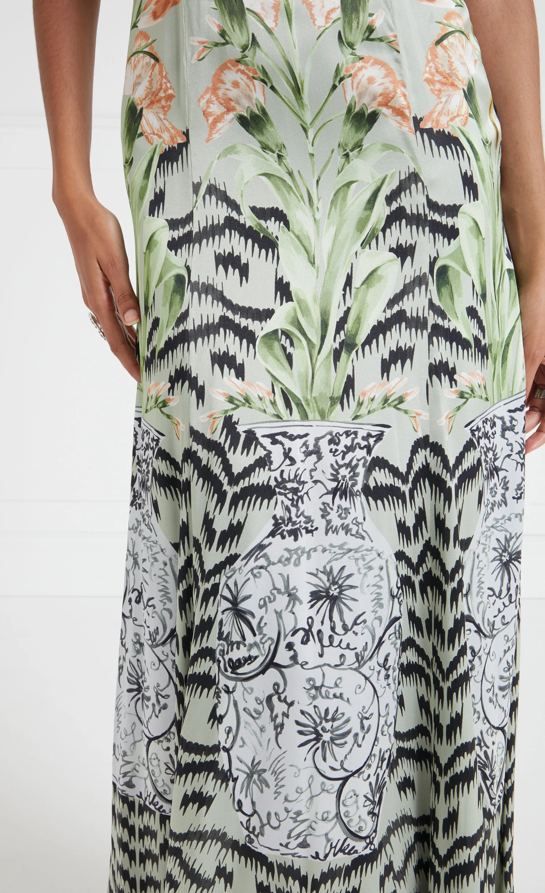 Cleo Gown - Silt Green - Image 6