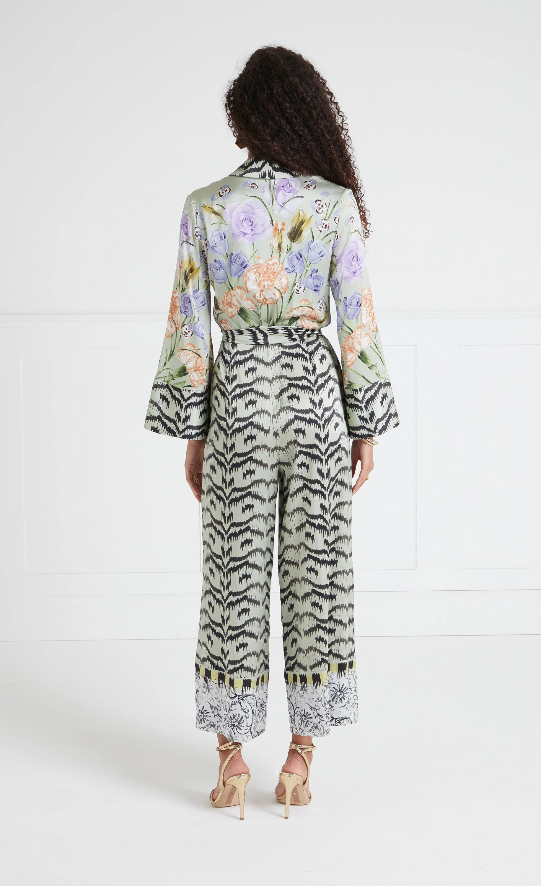Cleo Jumpsuit - Silt Green - Image 4