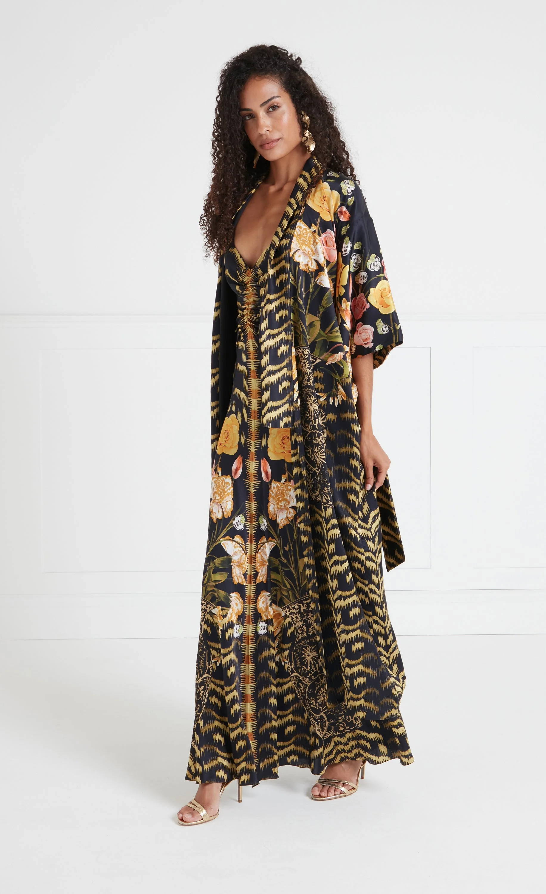 Cleo Kimono - Black - Image 3