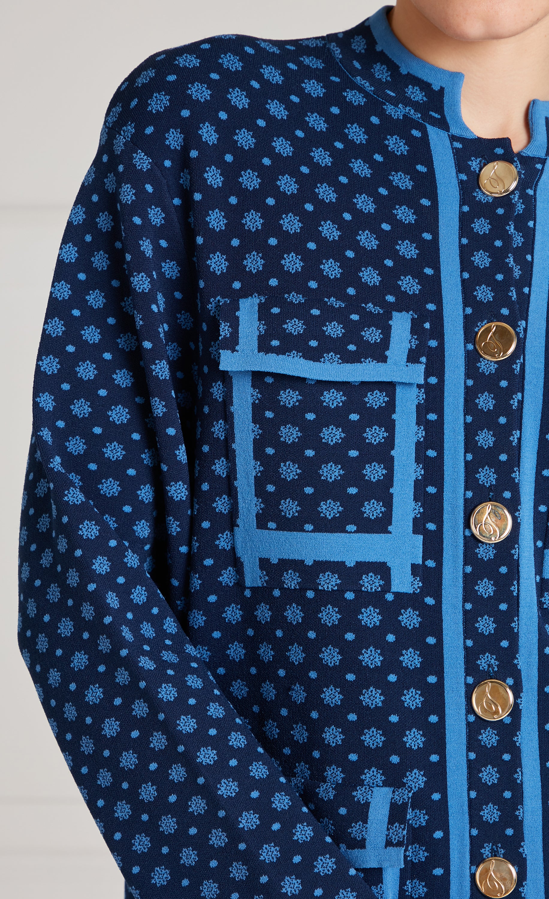 Ditzie Knit Jacket - Twilight - Image 6