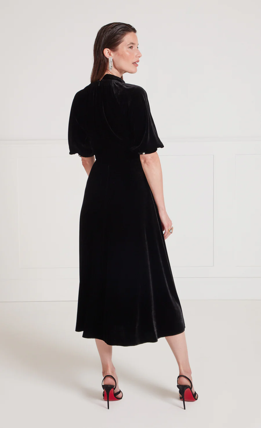 Eliana Dress - Black - Image 4