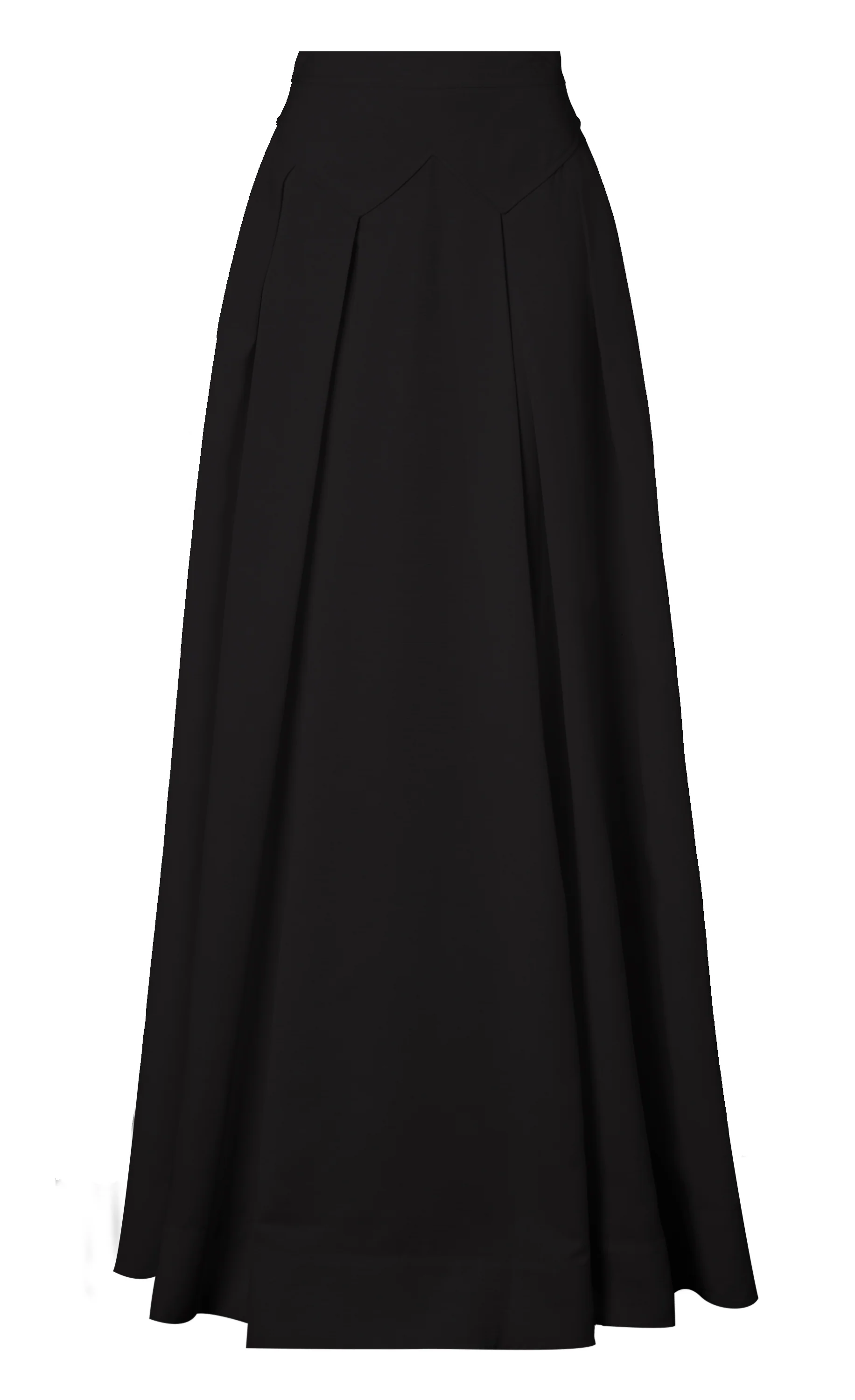 Elodie Full-Length Skirt - Black