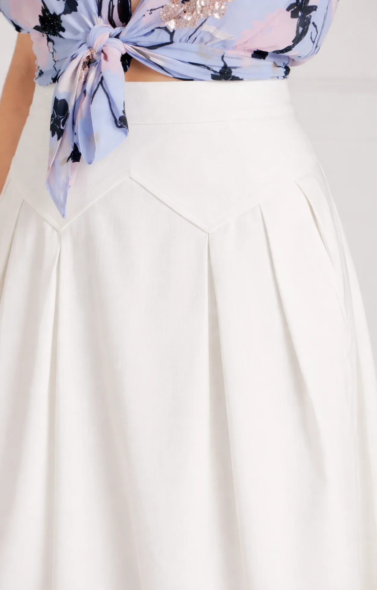 Elodie Skirt - Ivory - Image 5