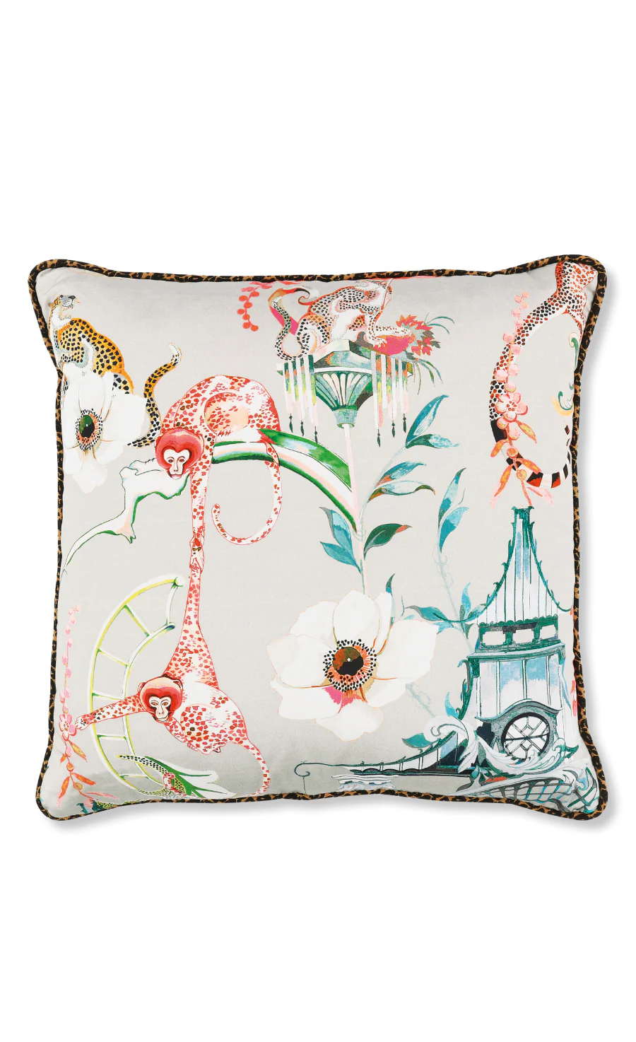 Euphoria Cushion - Coral Island