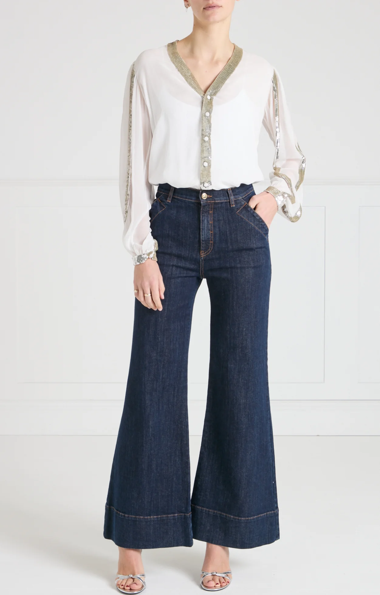 Filigree Shirt - Silver - Image 6
