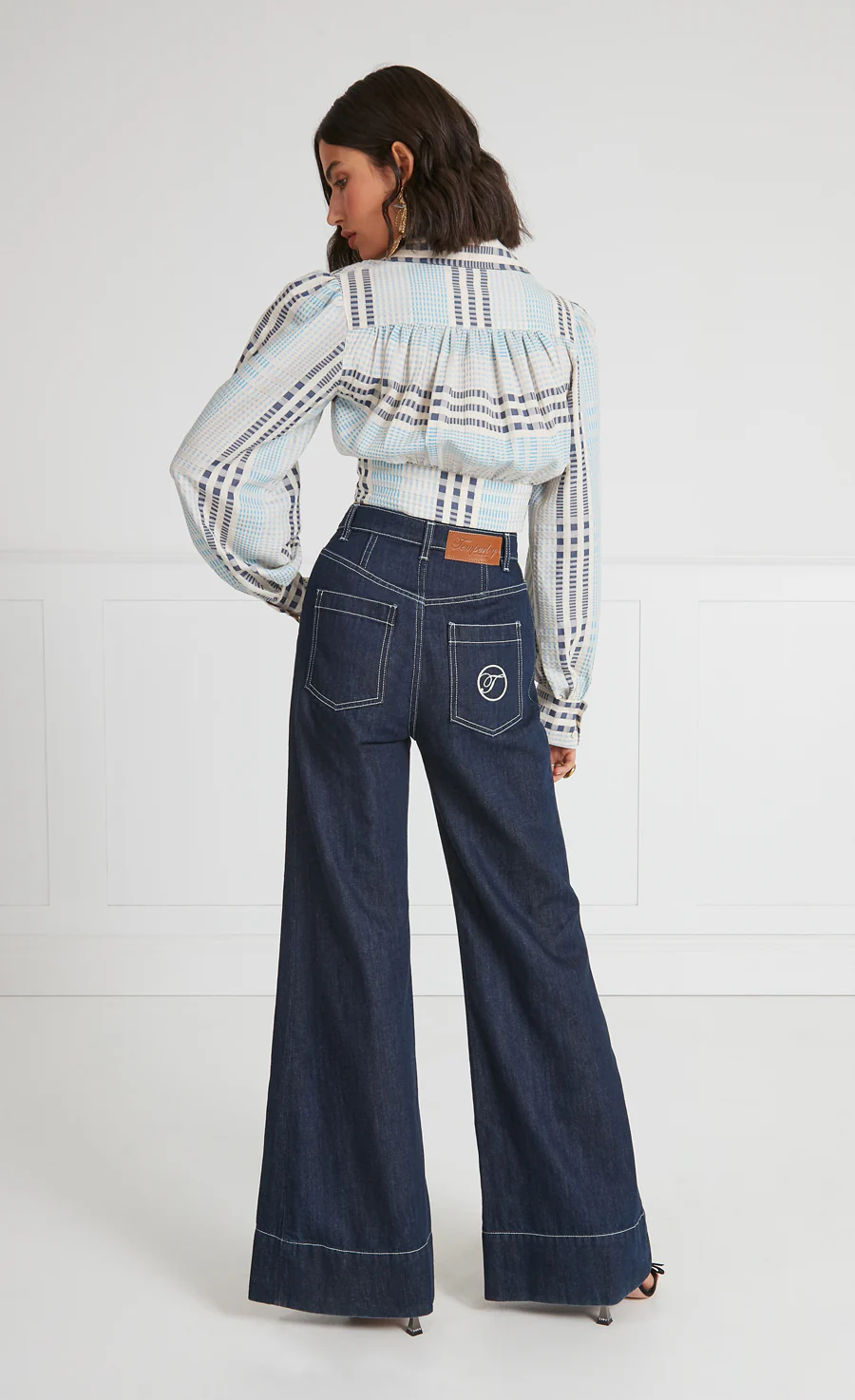 Fontana Wide-Leg Jean - Denim - Image 4