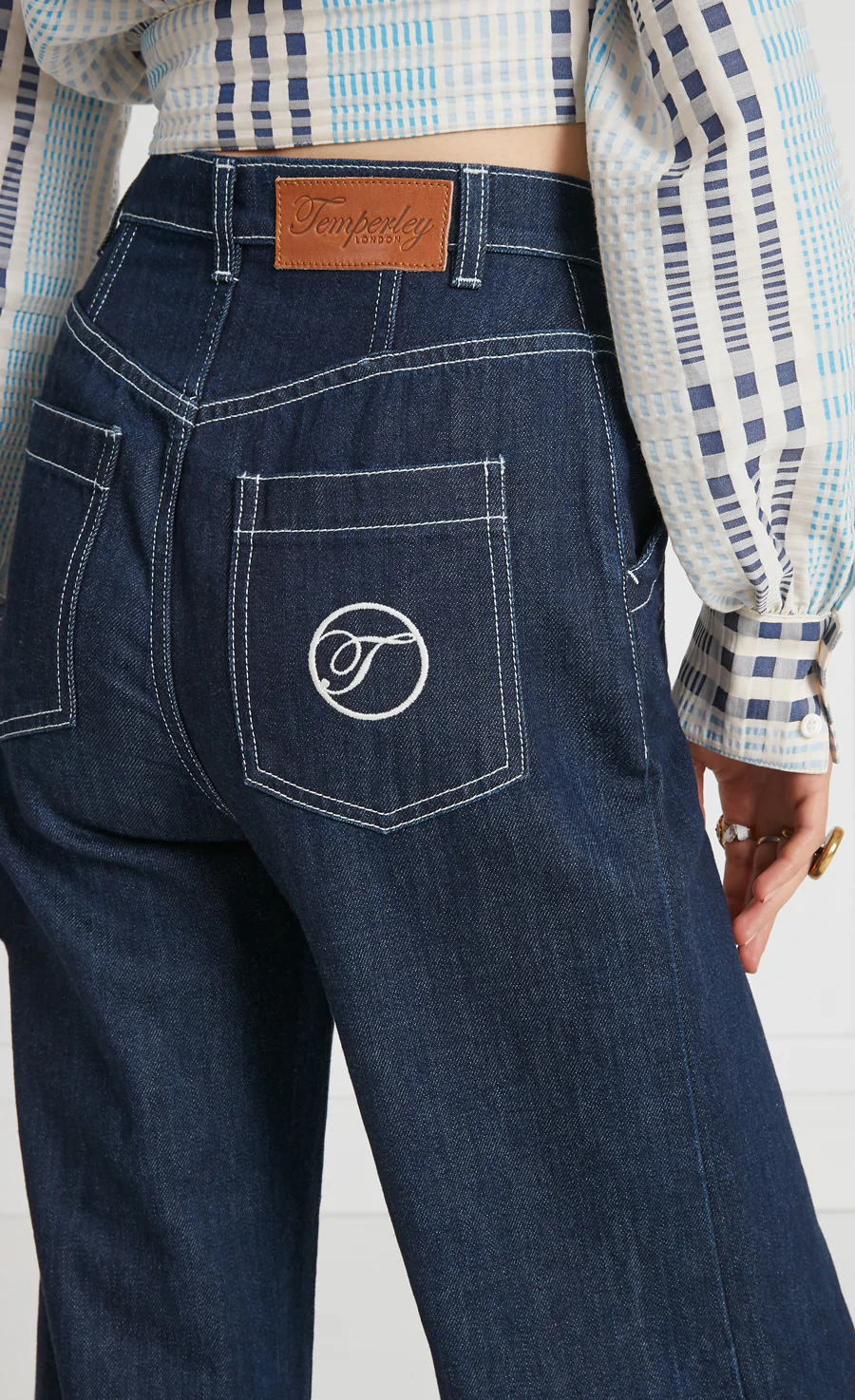 Fontana Wide-Leg Jean - Denim - Image 5