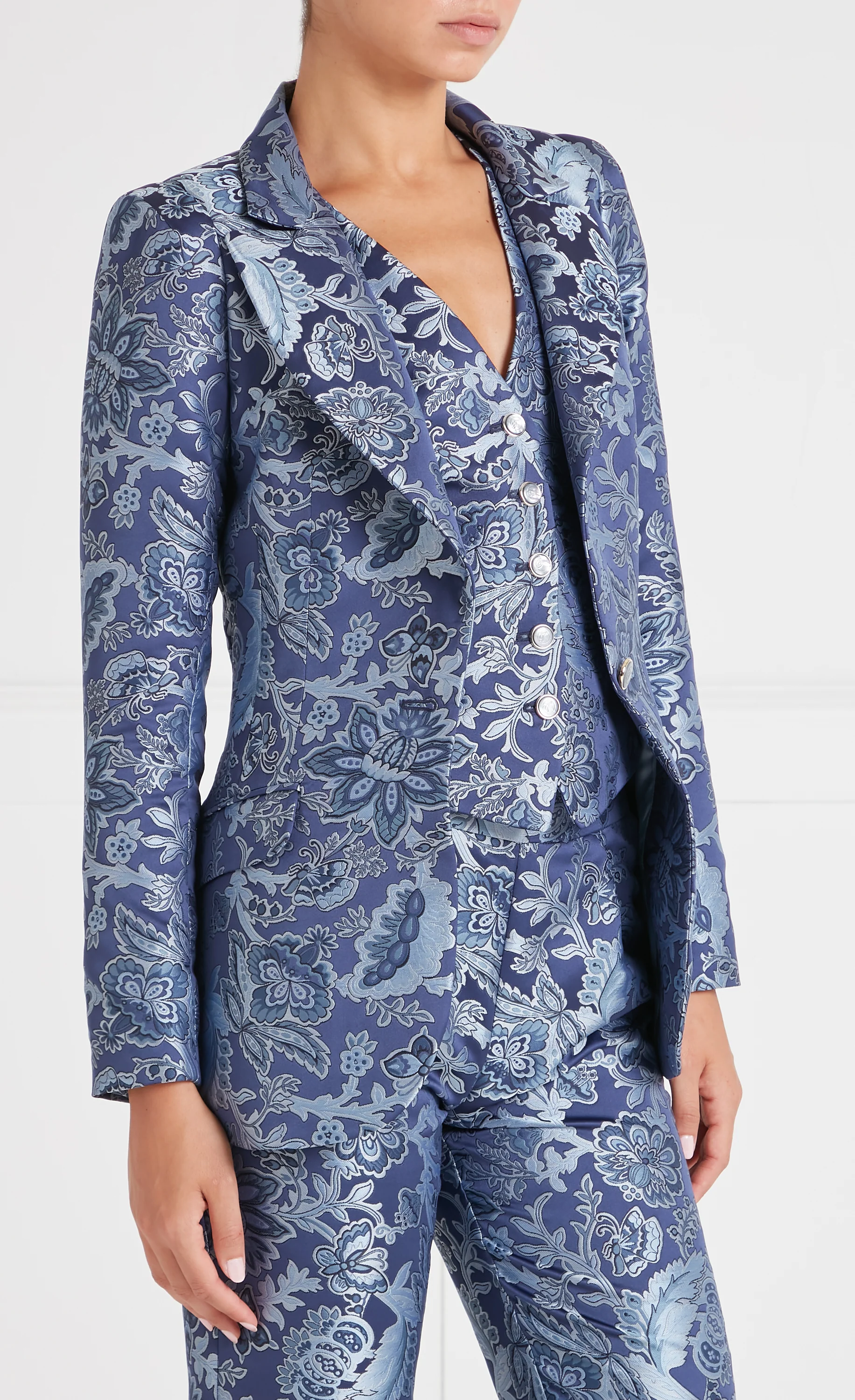 Francis Jacket - Navy - Image 3