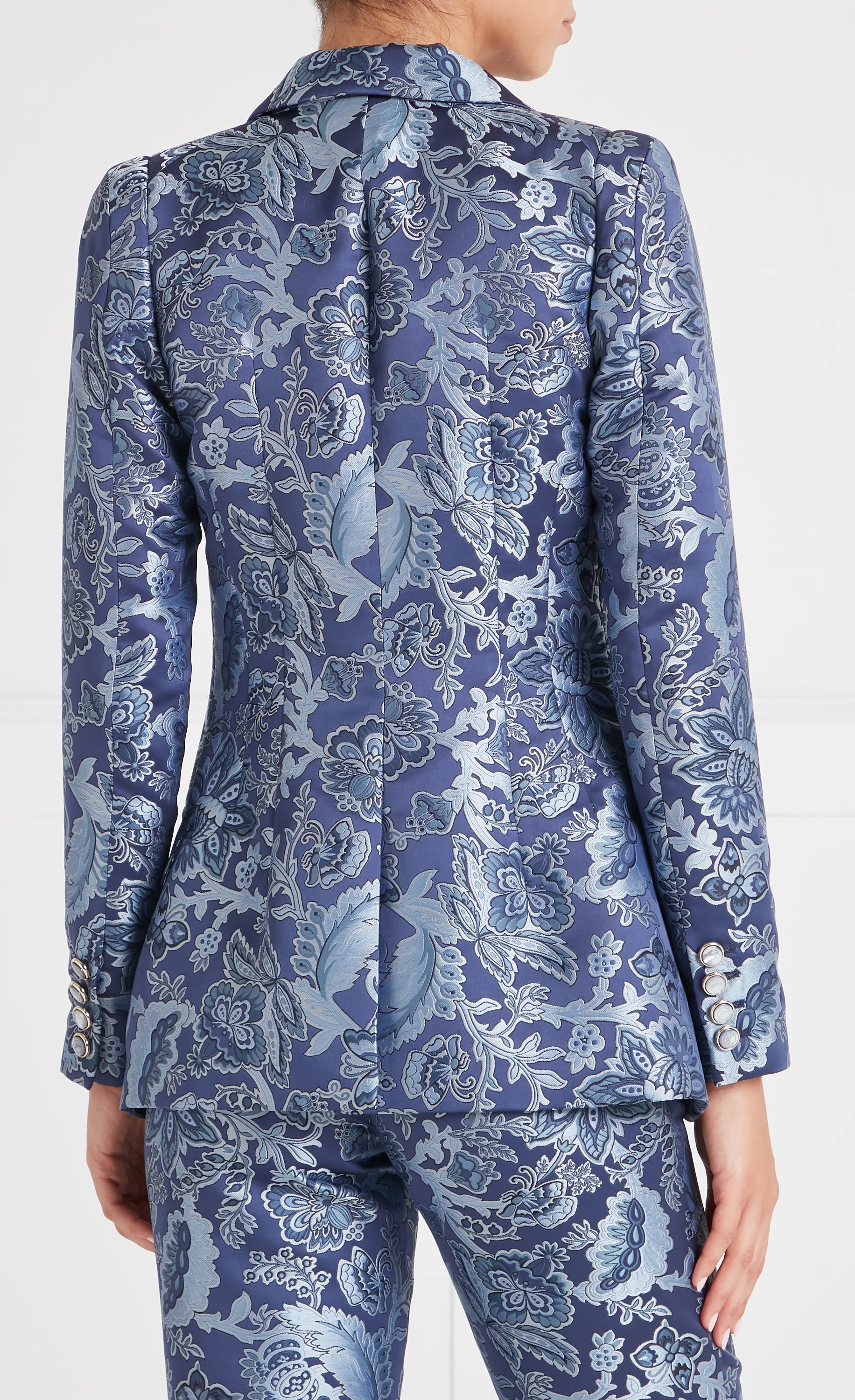 Francis Jacket - Navy - Image 4