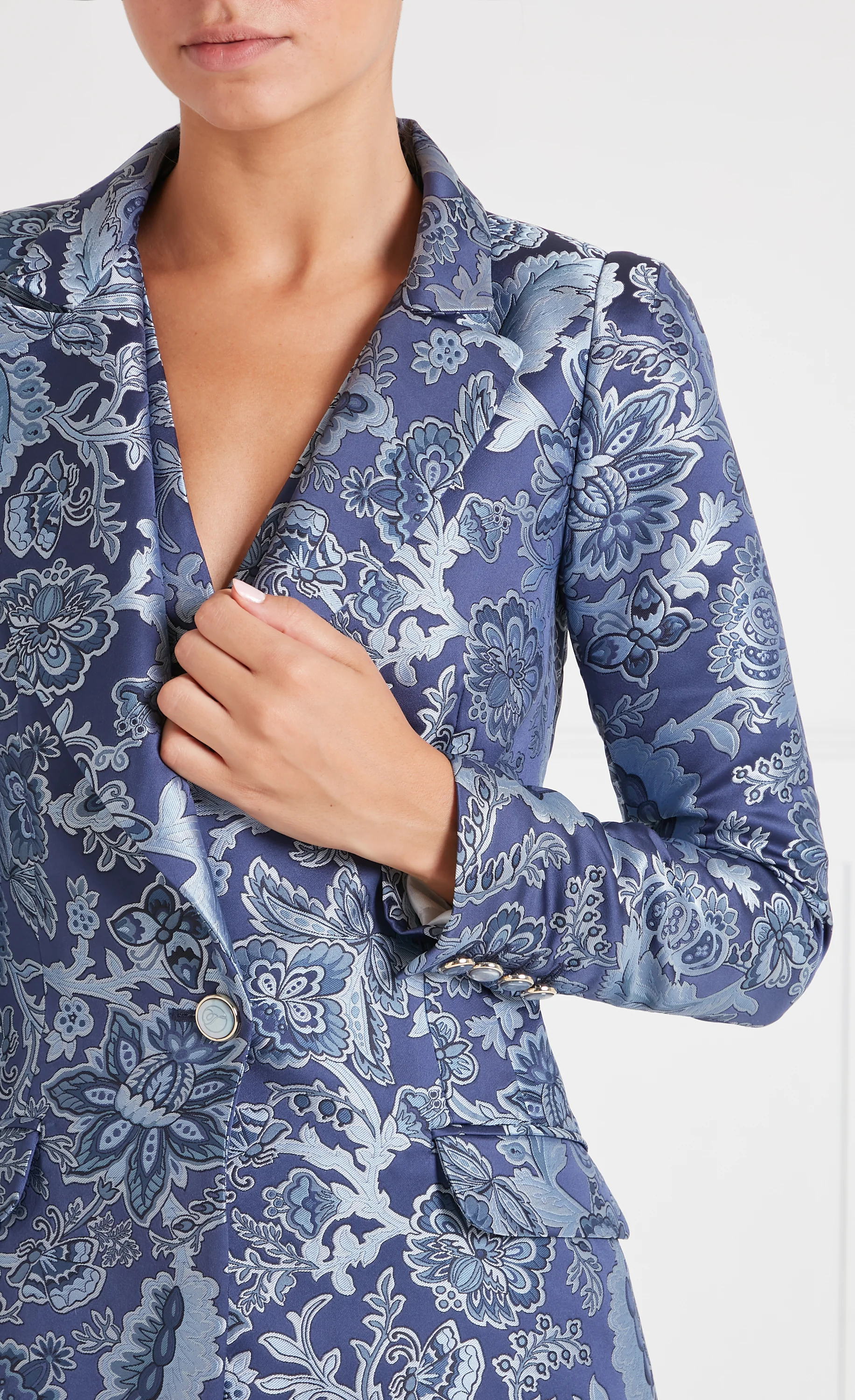Francis Jacket - Navy - Image 5
