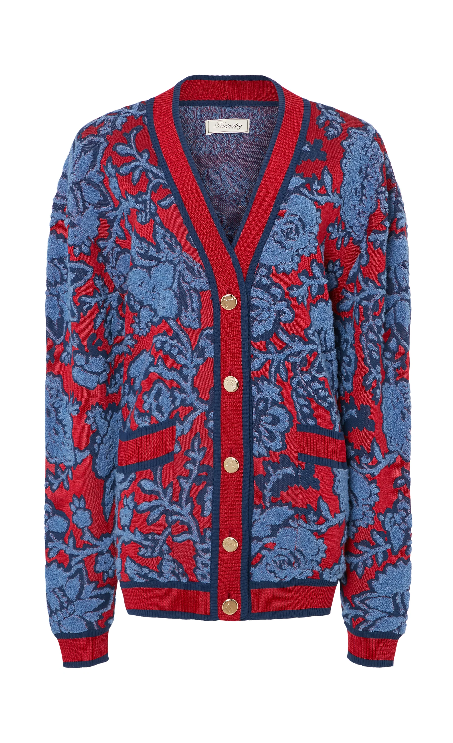 Francis Knit Cardigan - Harbour Blue
