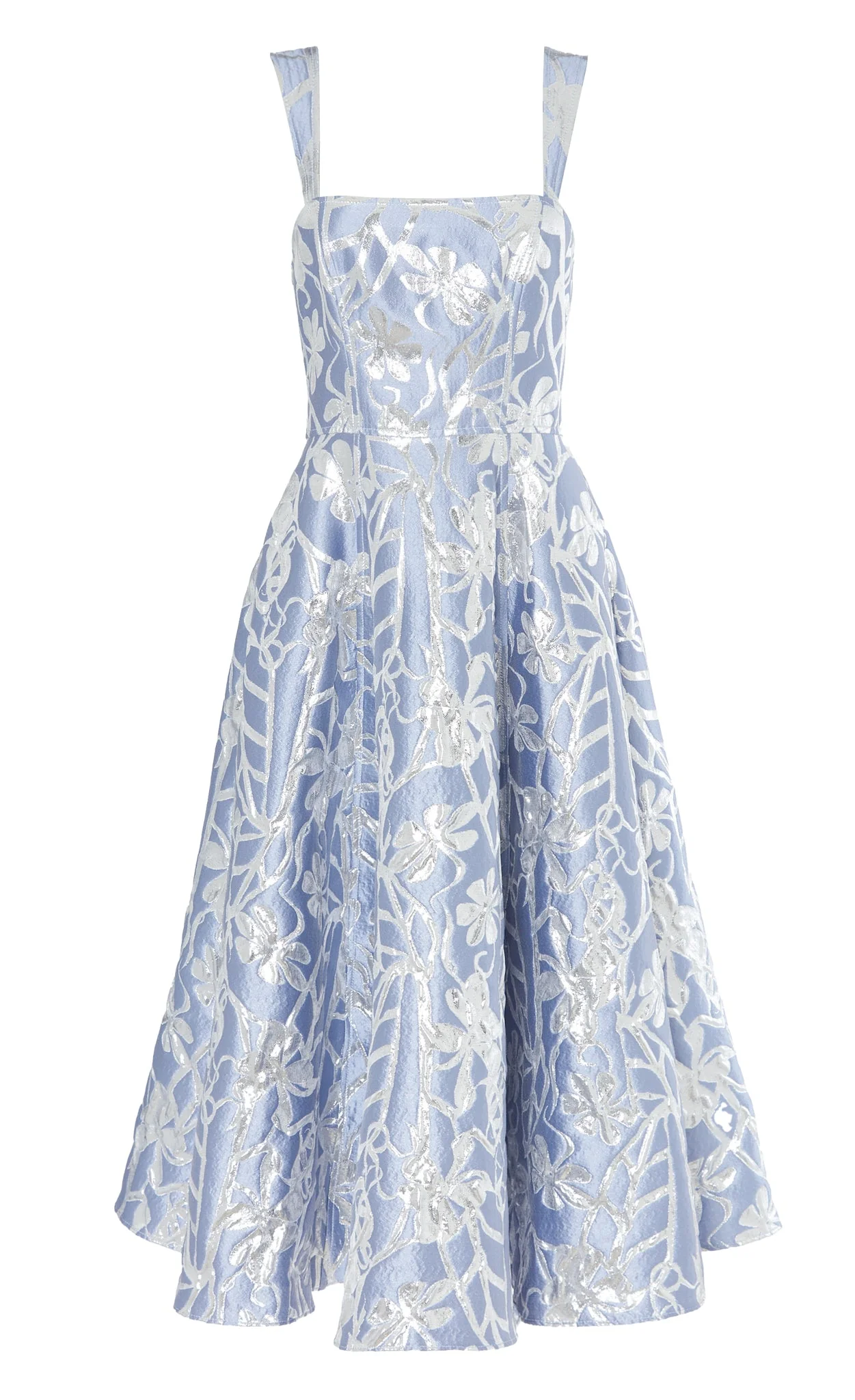 Frankel Strappy Dress - Ice Blue