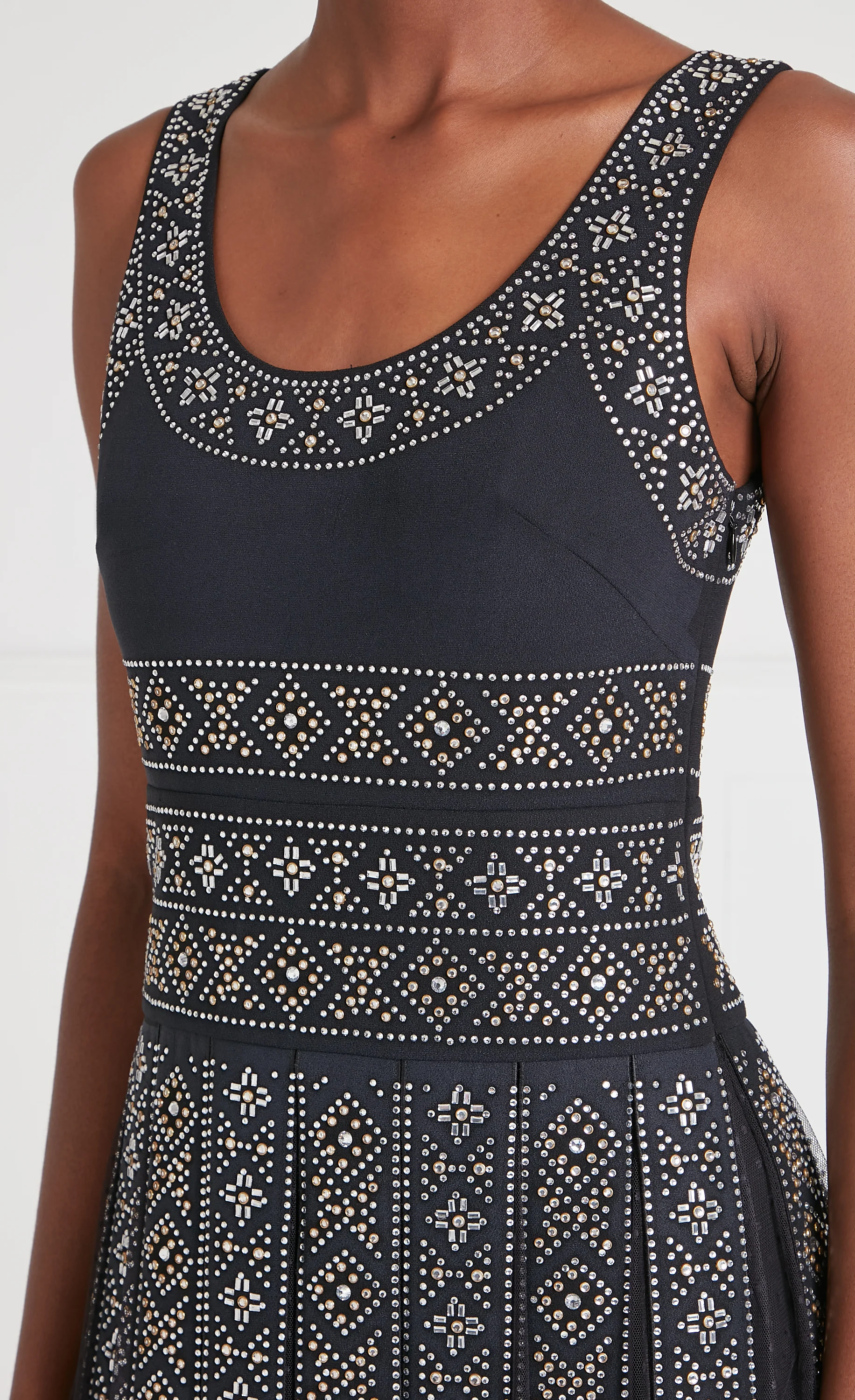 Gallantry Midi Dress - Black - Image 5