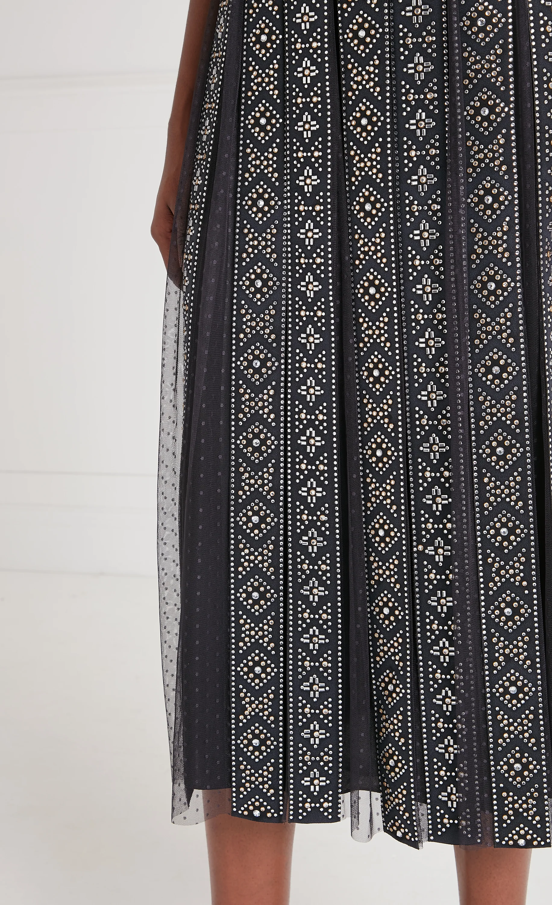 Gallantry Midi Dress - Black - Image 6