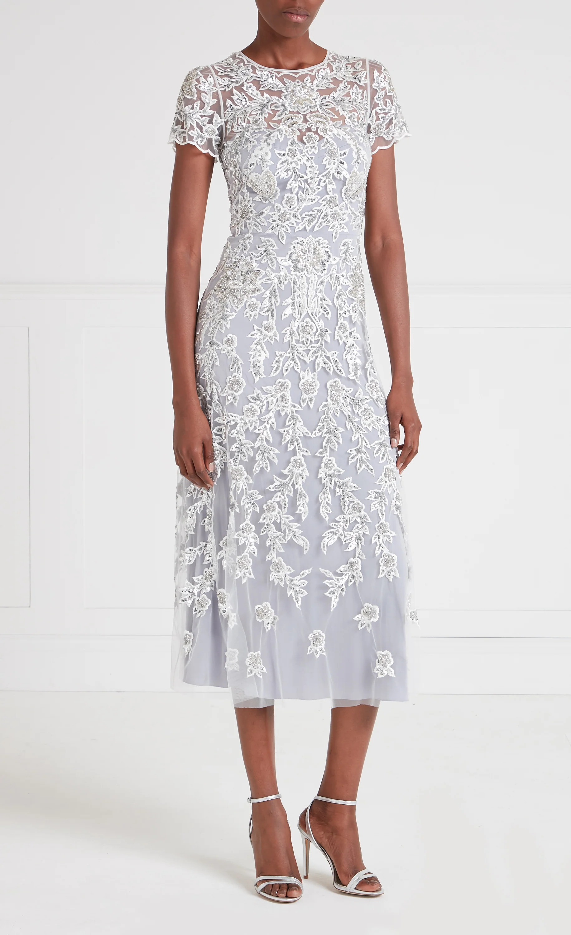 Genevieve Dress - Silver - Image 2