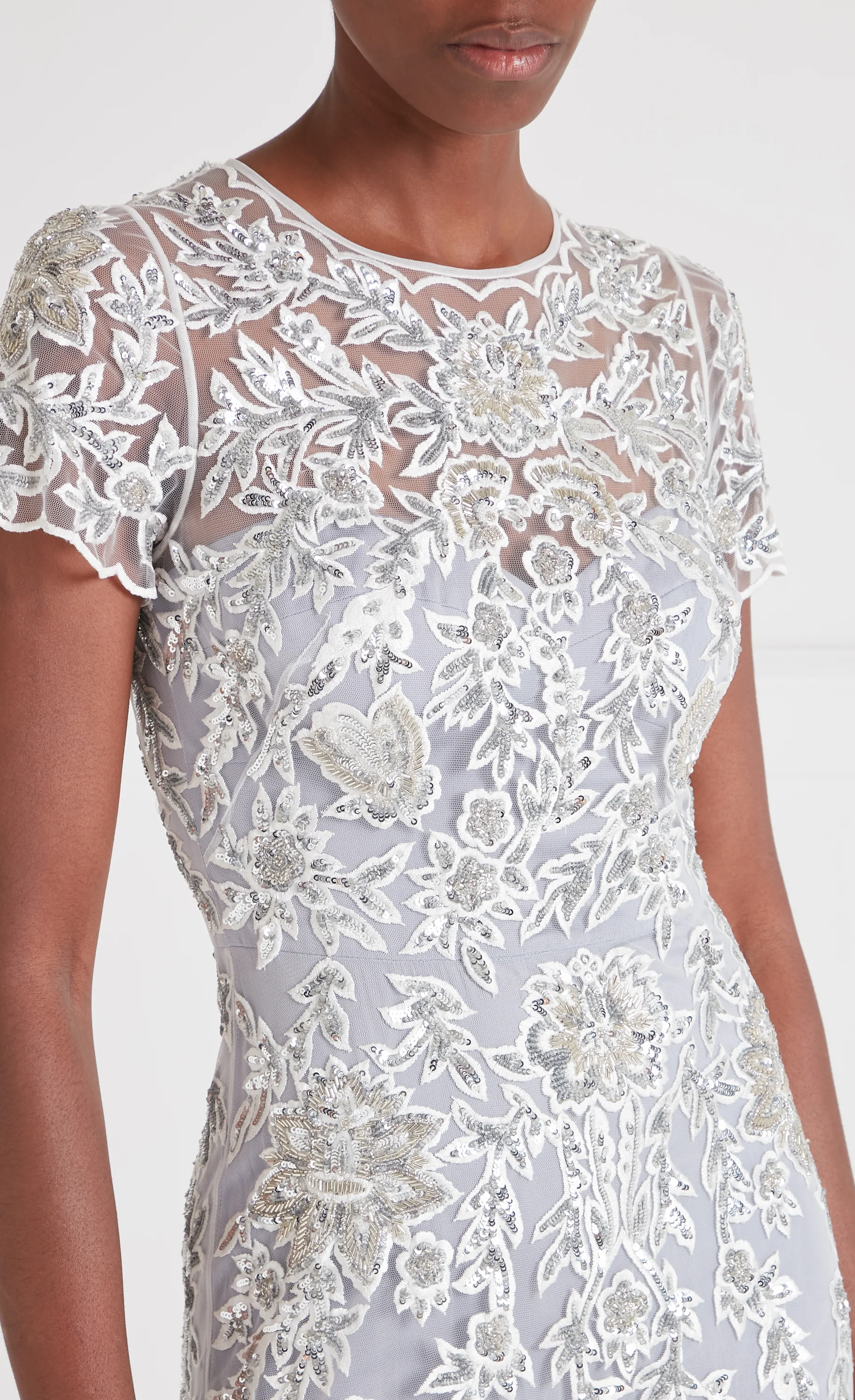 Genevieve Dress - Silver - Image 5