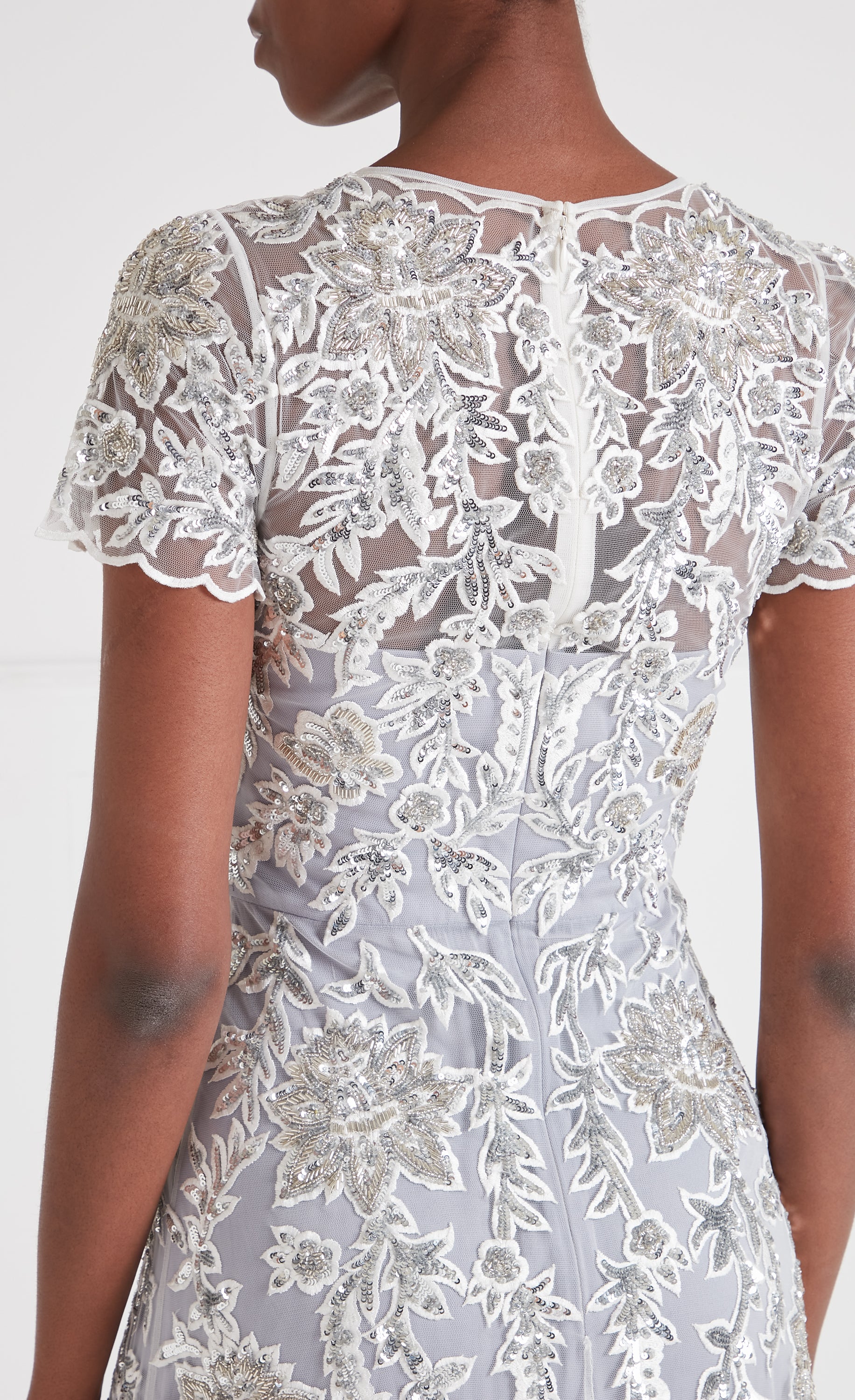 Genevieve Dress - Silver - Image 6
