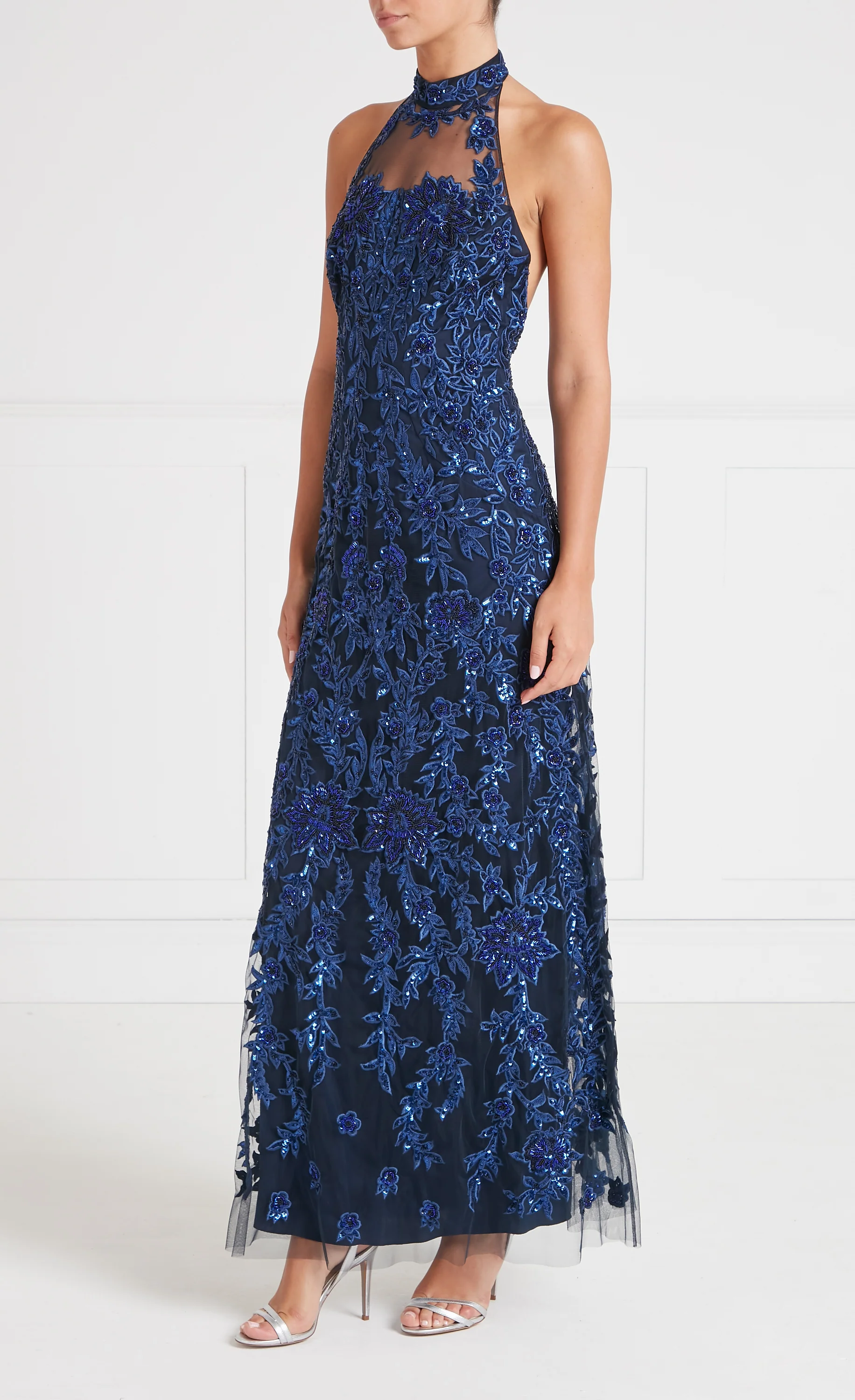 Genevieve Halter Gown - Midnight - Image 3