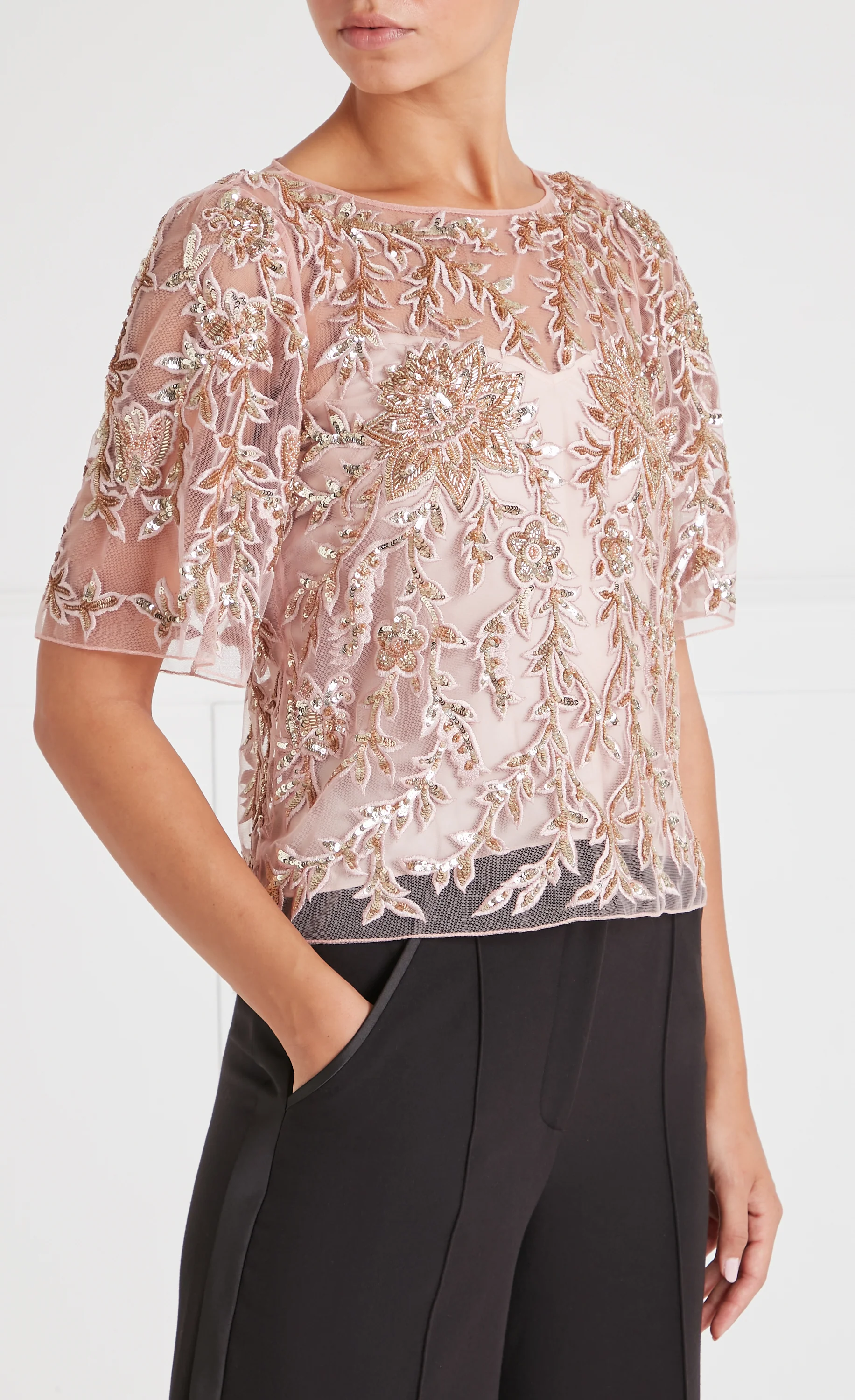 Genevieve Top - Rosewater - Image 2