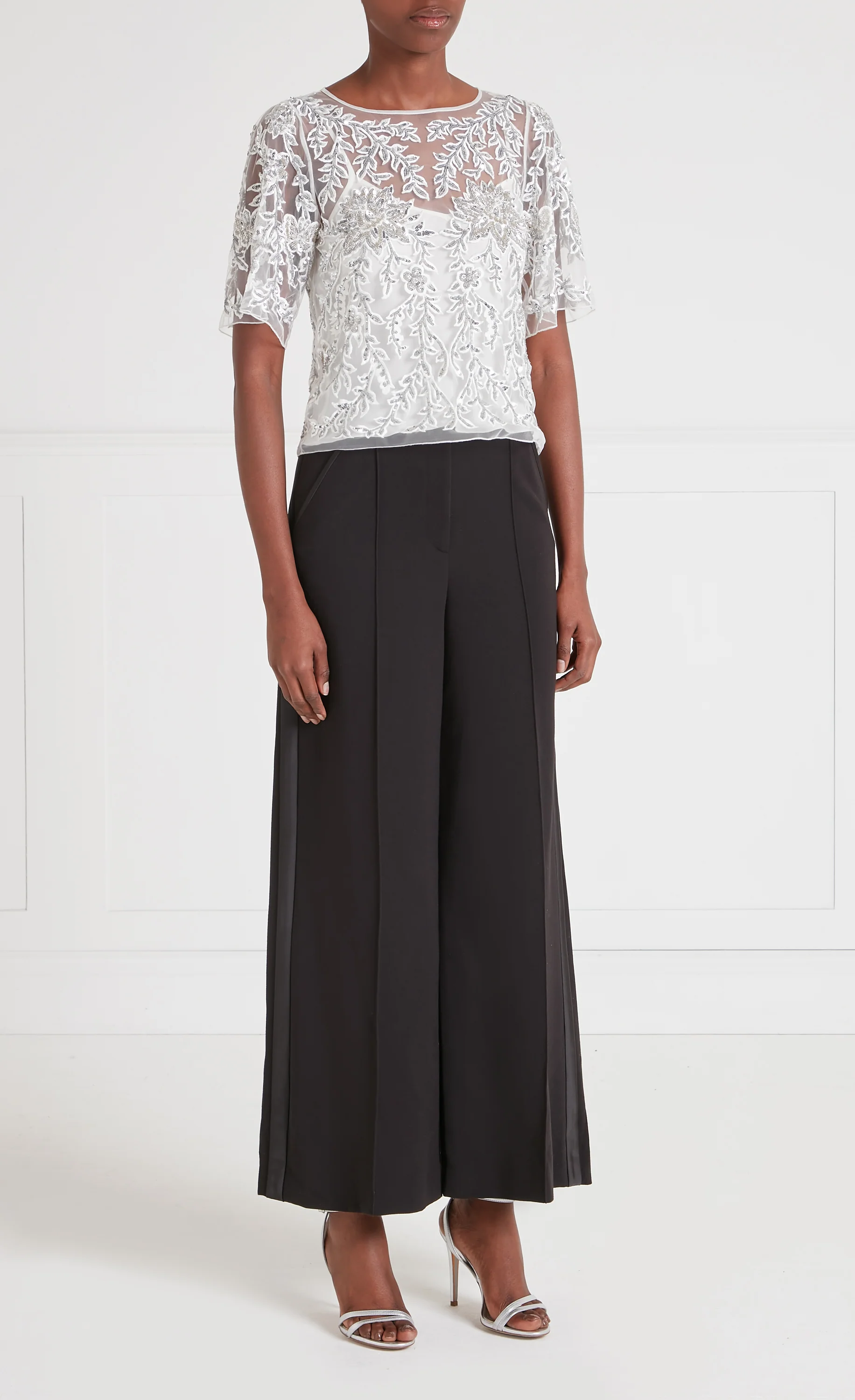 Genevieve Top - Silver - Image 5