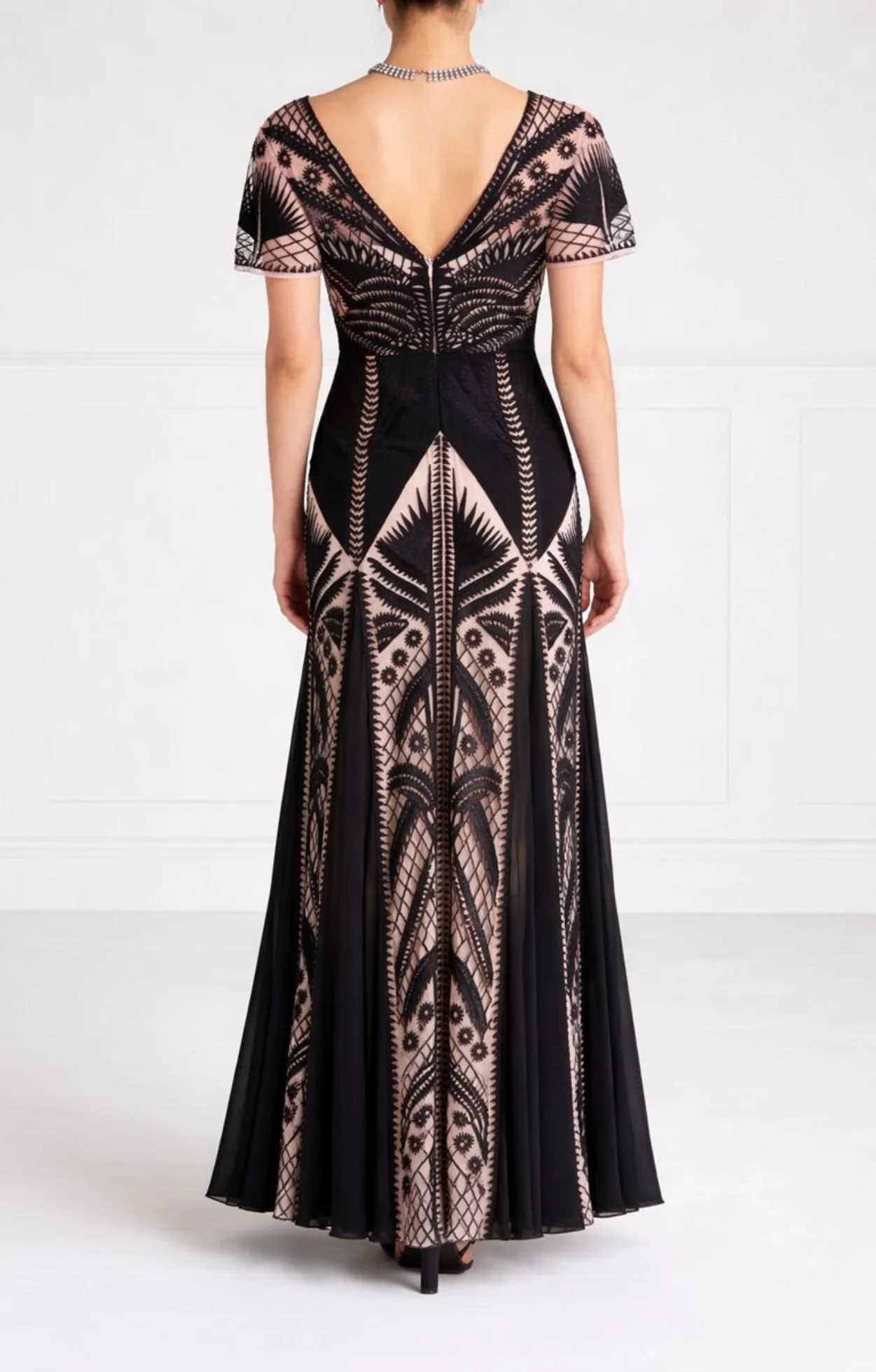 Giselle Gown - Black Mix - Image 4