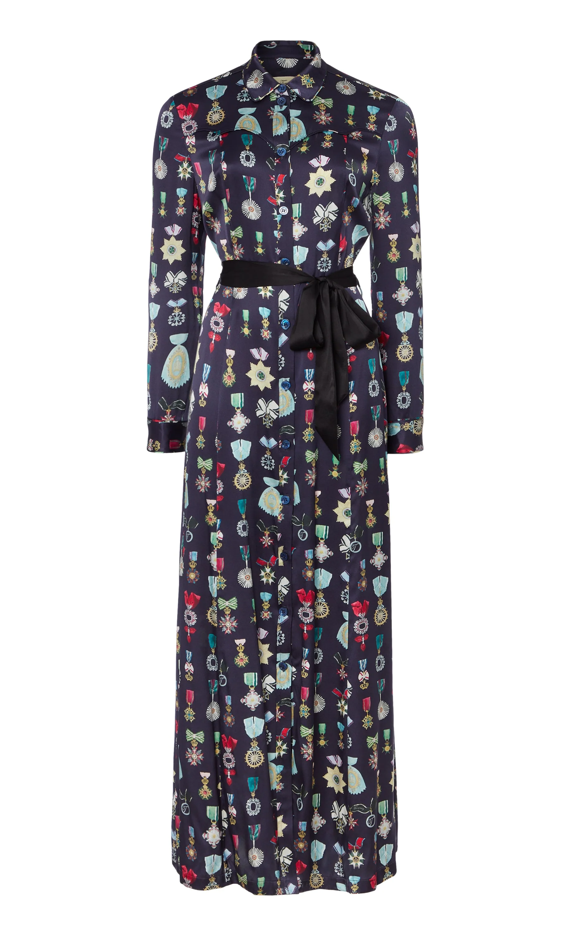 Gloriette Shirt Dress - Harbour Blue