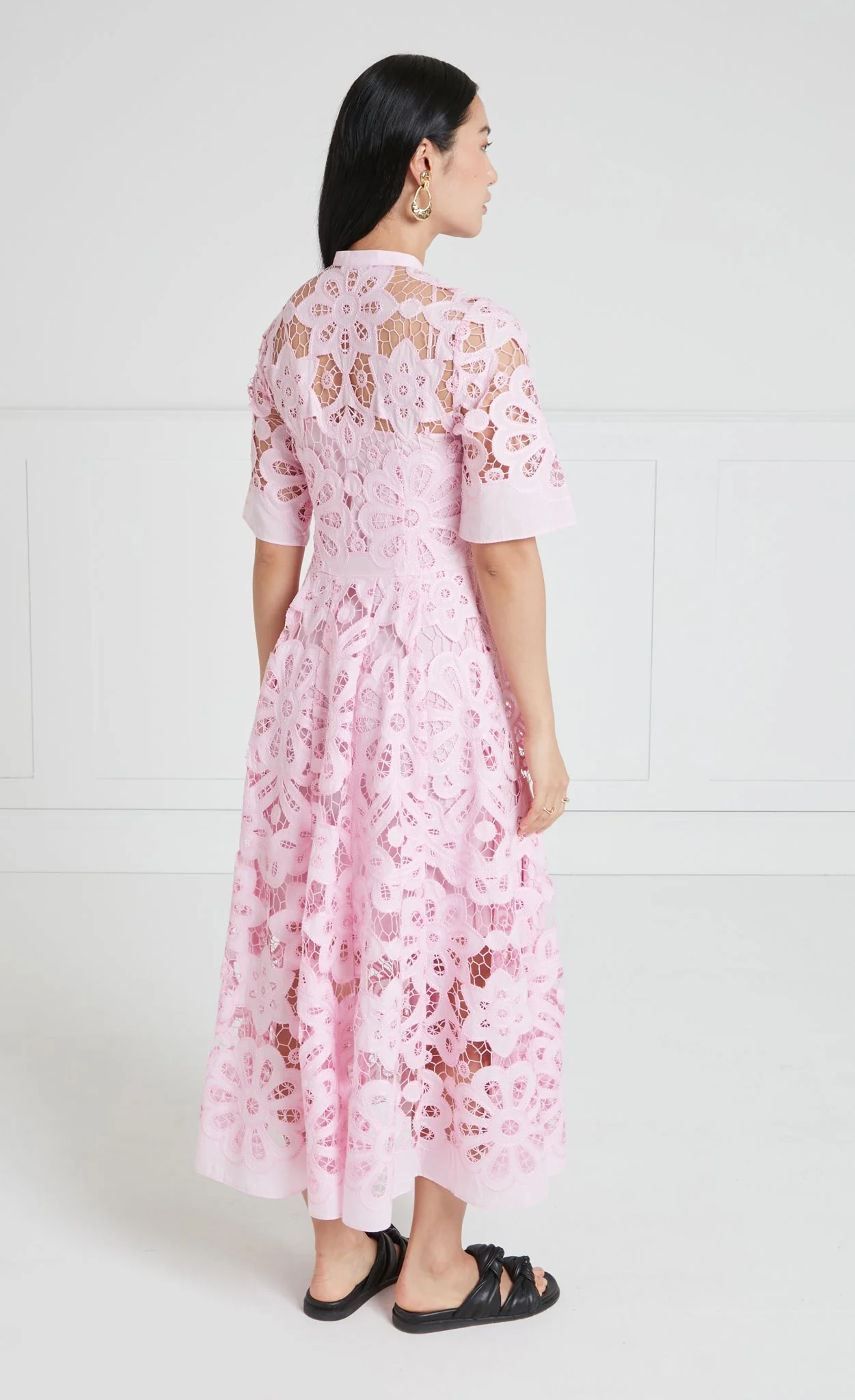 Guinevere Shirt Dress - Pink - Image 4