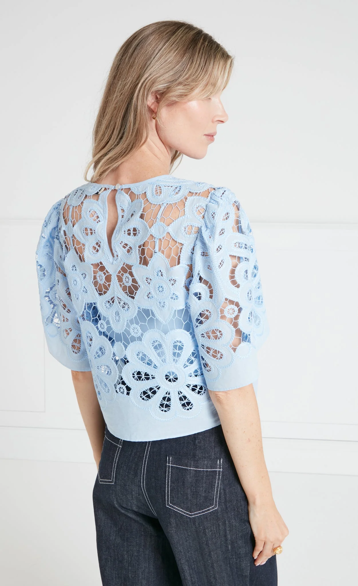 Guinevere Top - Blue - Image 3