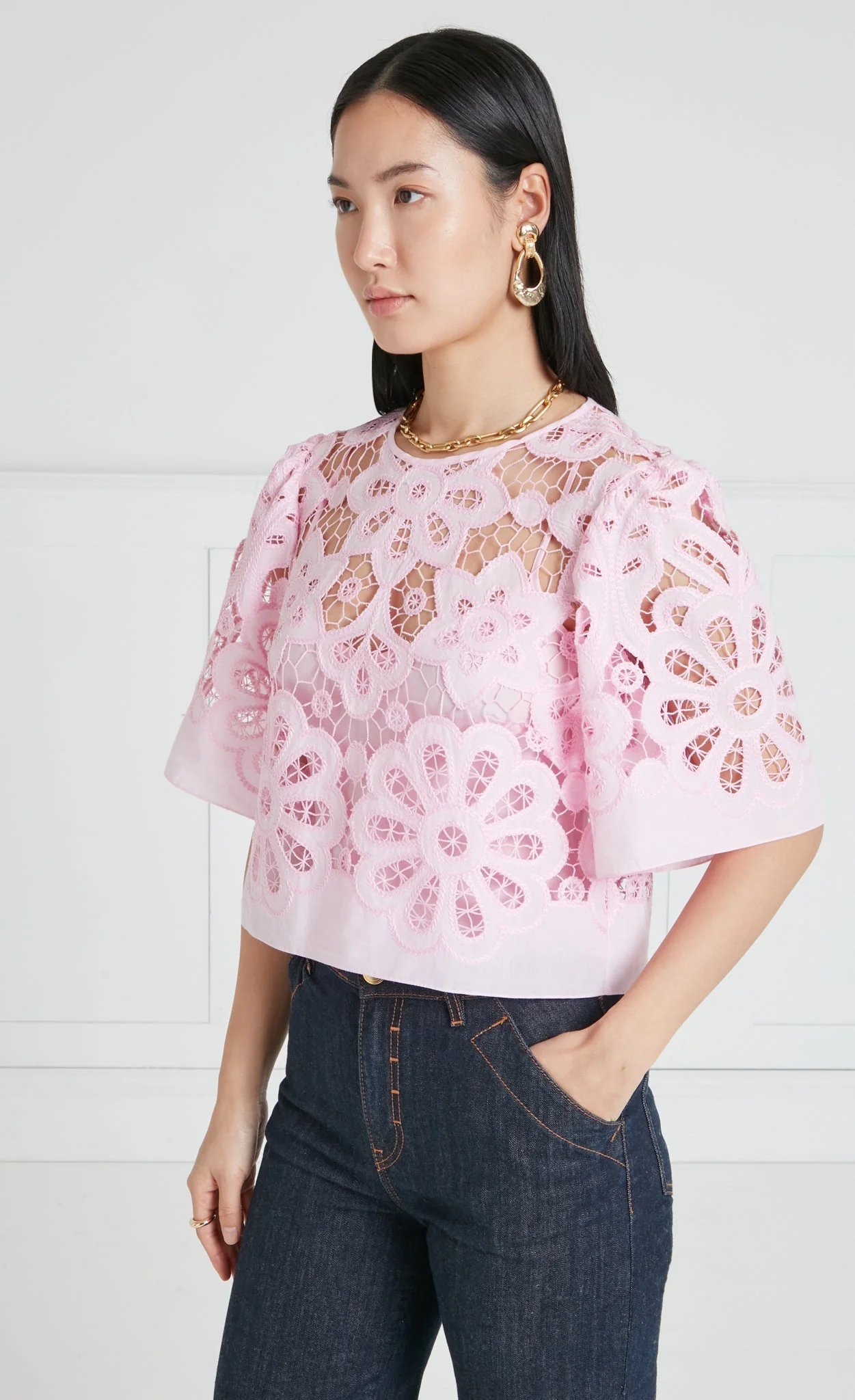 Guinevere Top - Pink - Image 3