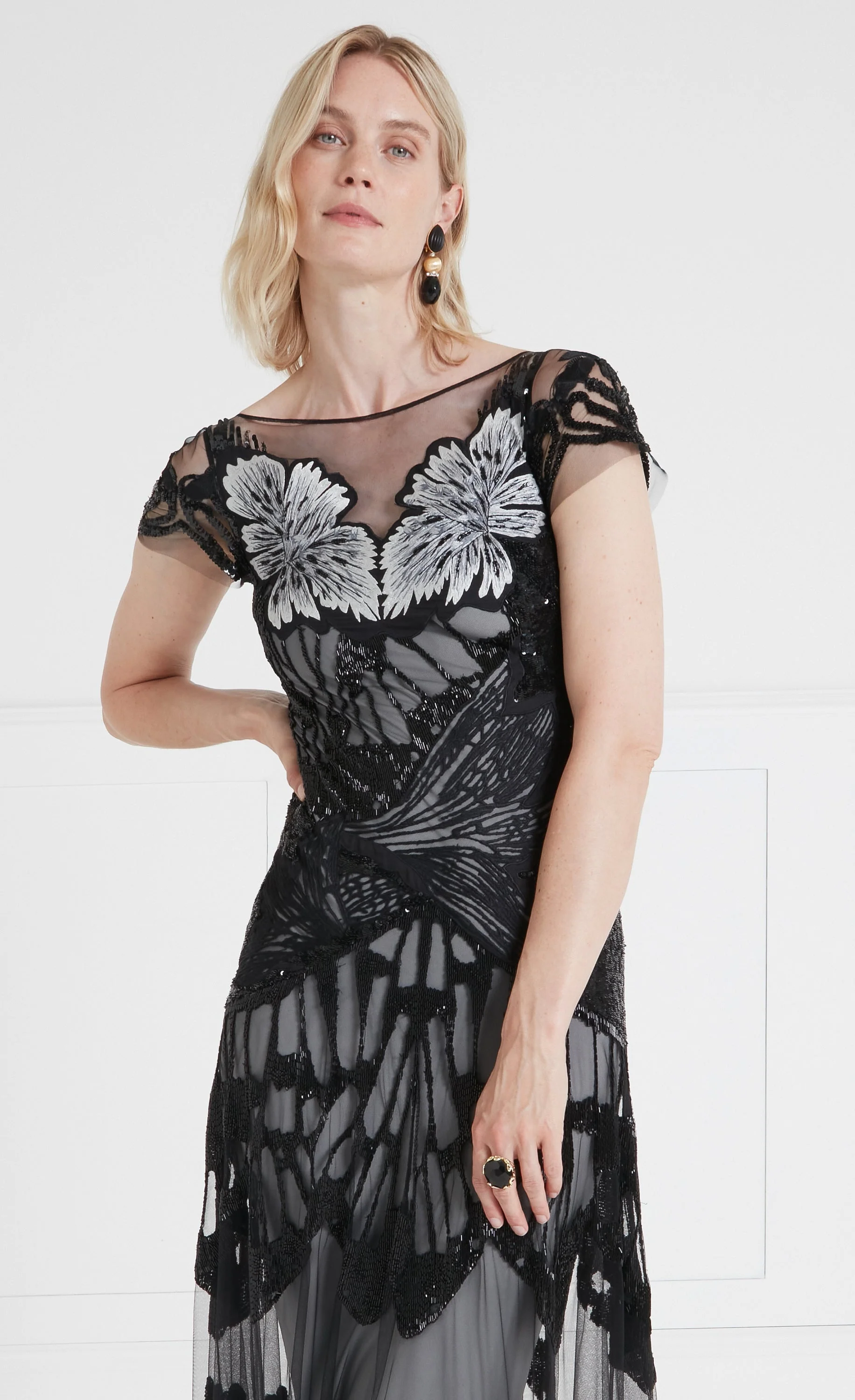 Inez Dress - Black - Image 5
