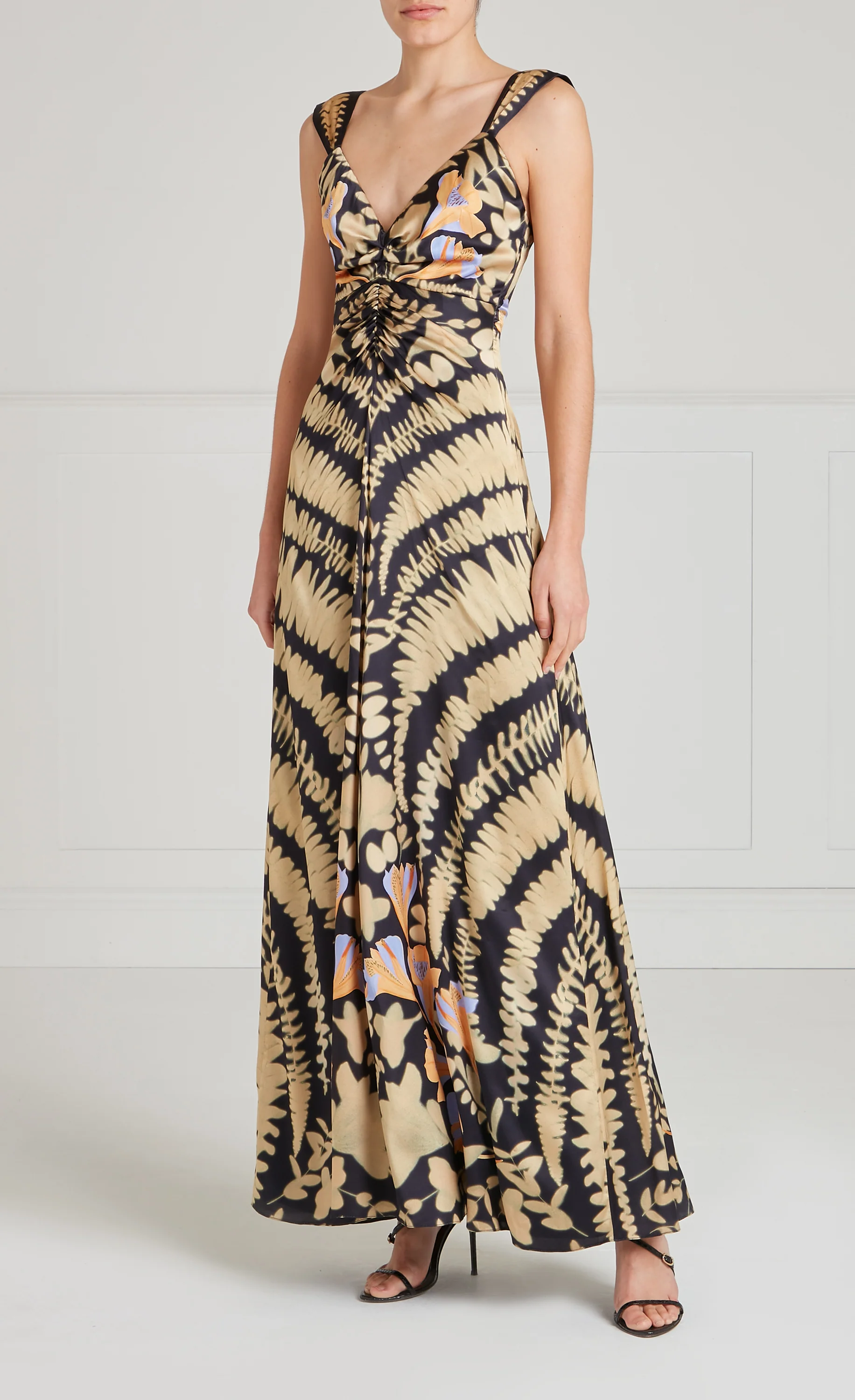 Ivy Strappy Gown - Black - Image 3
