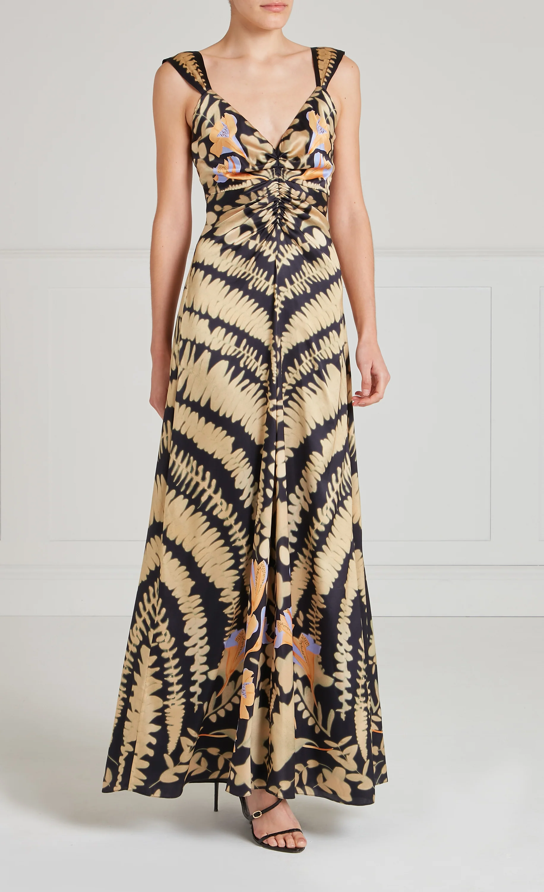 Ivy Strappy Gown - Black - Image 4