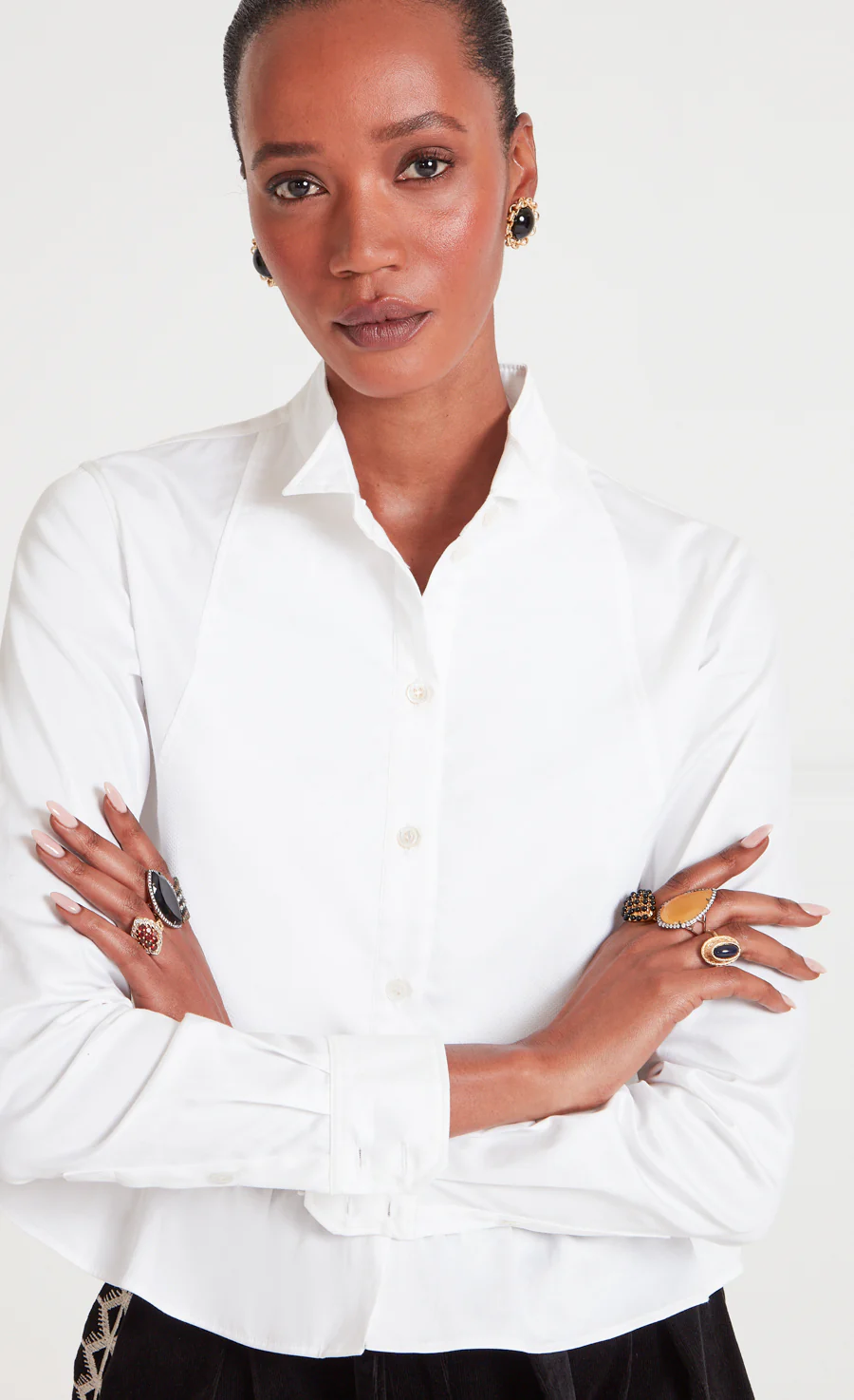 June Shirt - White - Image 3