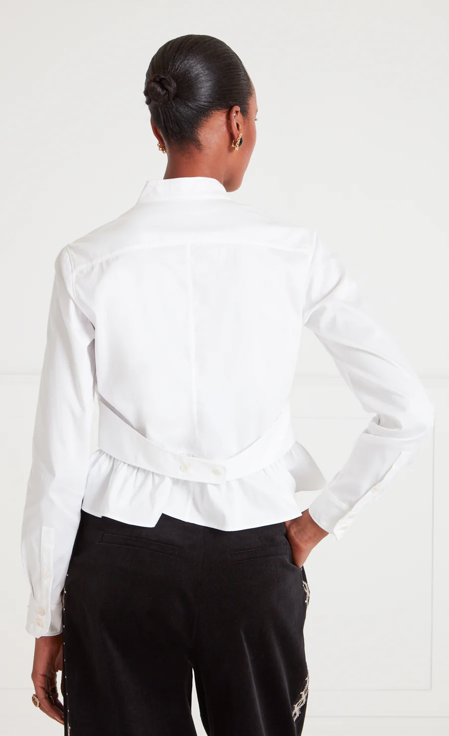 June Shirt - White - Image 4