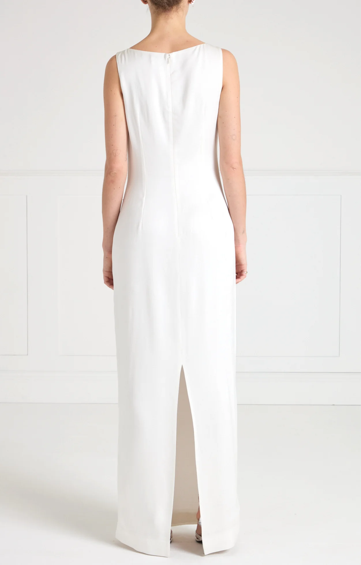 Lana Long Dress - Ivory - Image 6