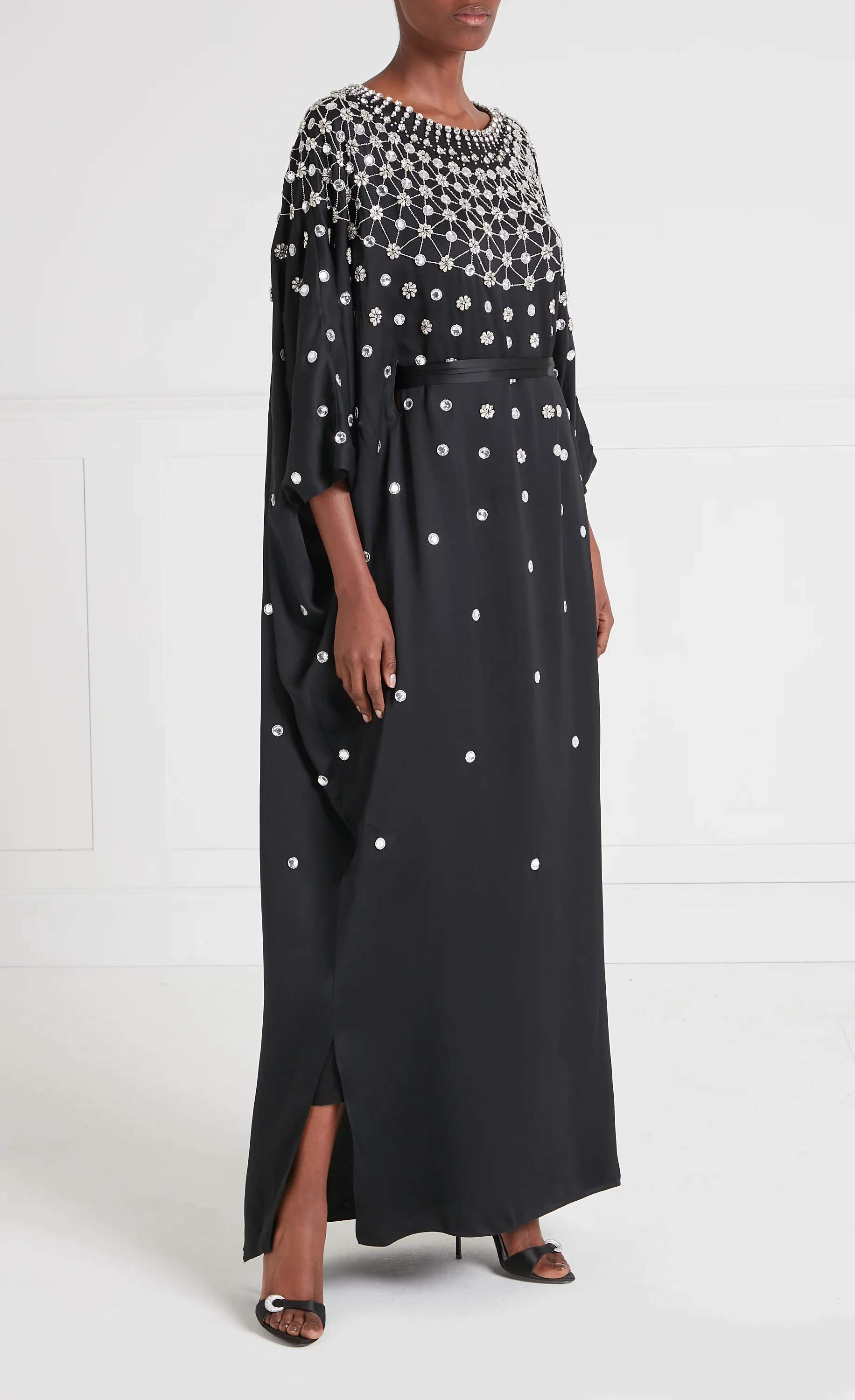 Layla Gown - Black & Silver - Image 3