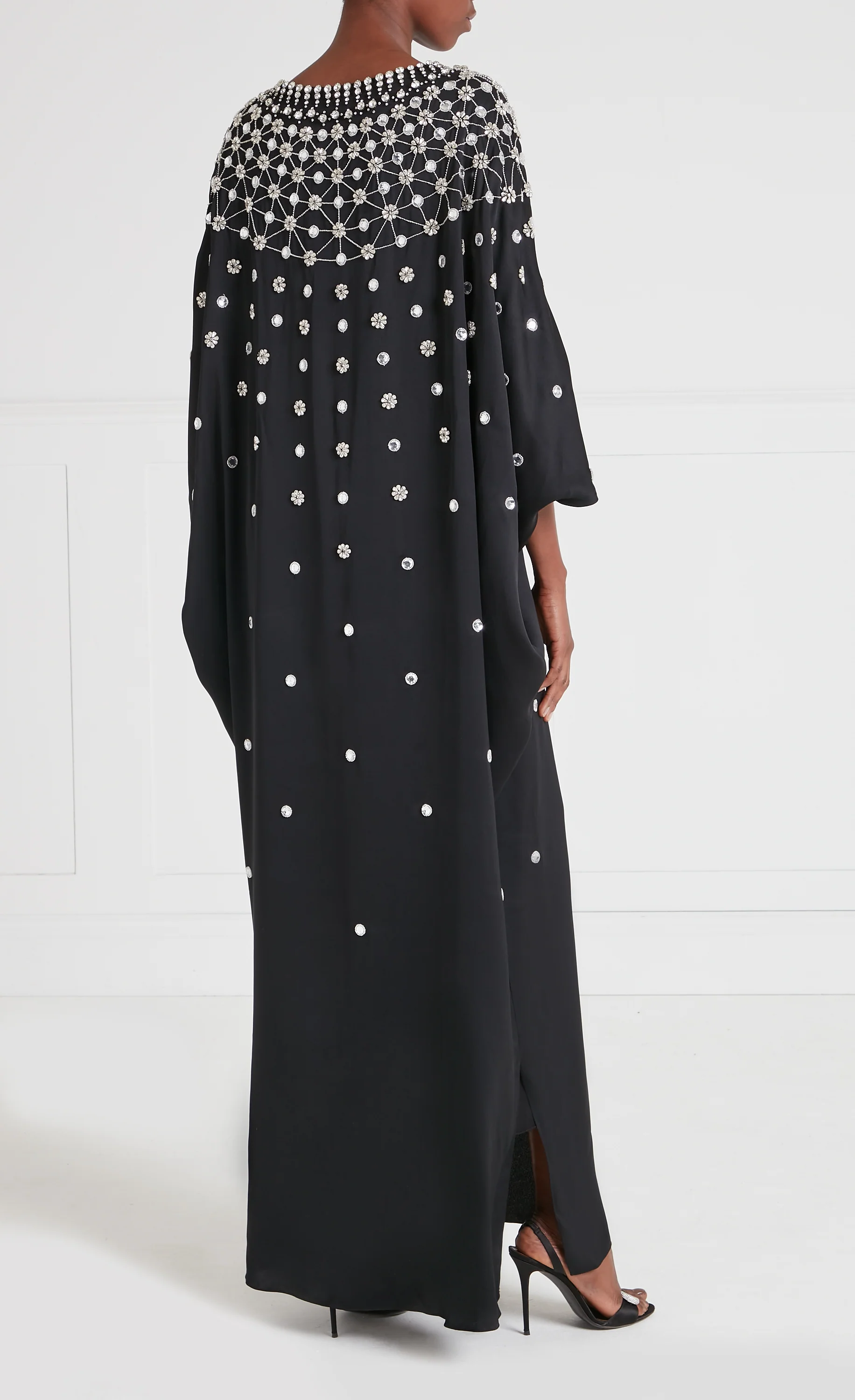 Layla Gown - Black & Silver - Image 4